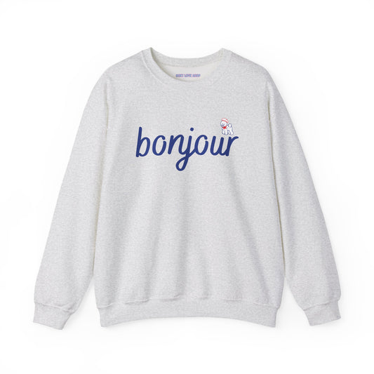 Bonjour Unisex Heavy Blend™ Crewneck Sweatshirt
