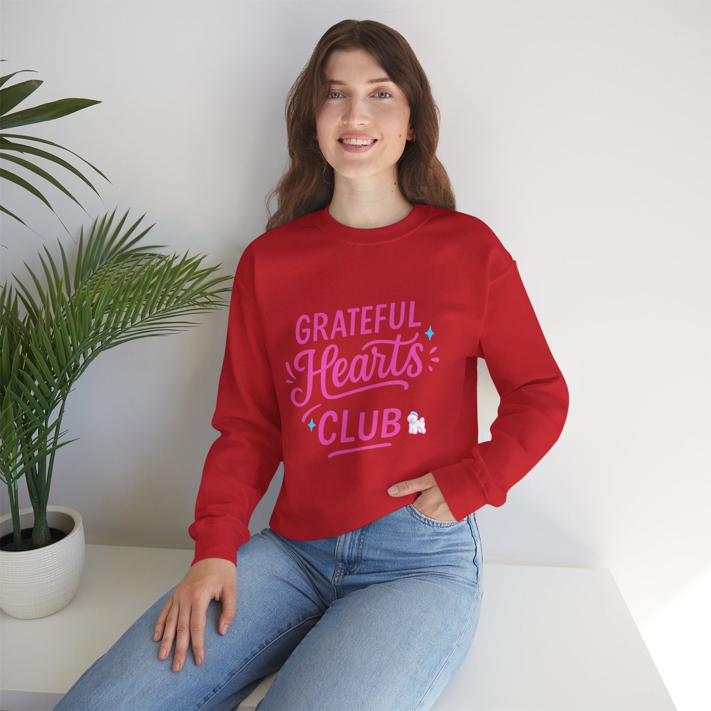 Grateful Hearts Club Crewneck Sweatshirt