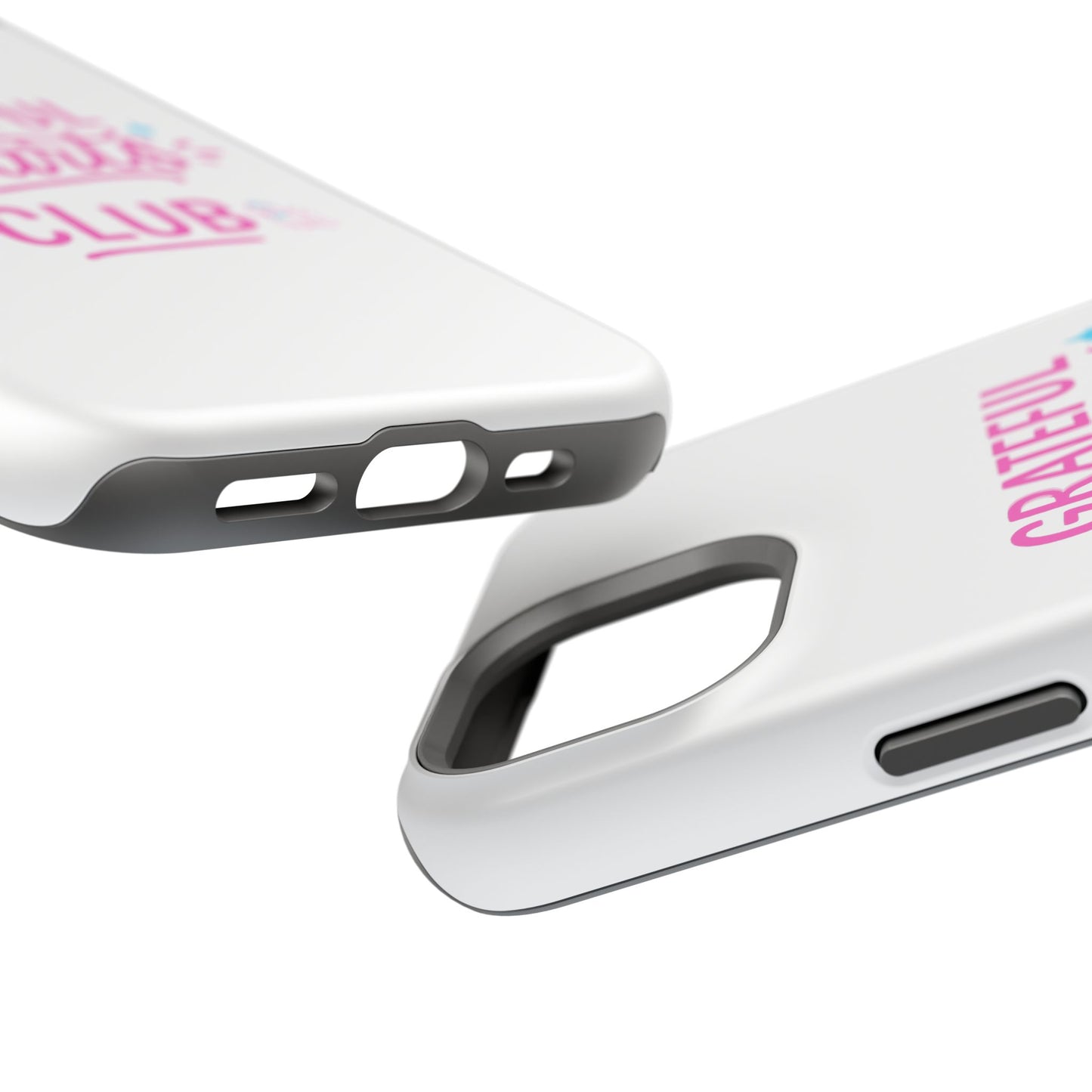 Phone Case — "Grateful Hearts Club" Impact‑Resistant Protective Case