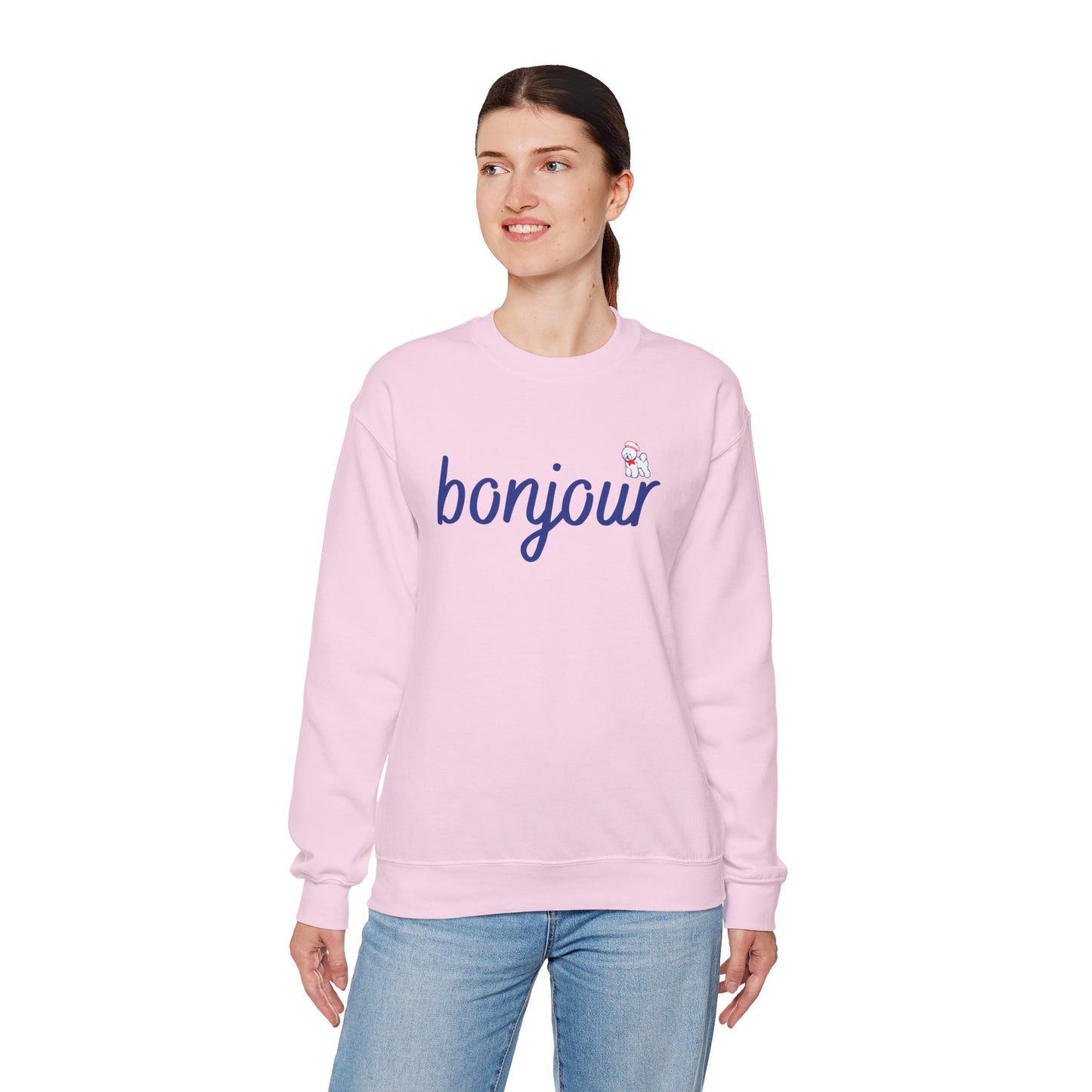 Bonjour Unisex Heavy Blend™ Crewneck Sweatshirt