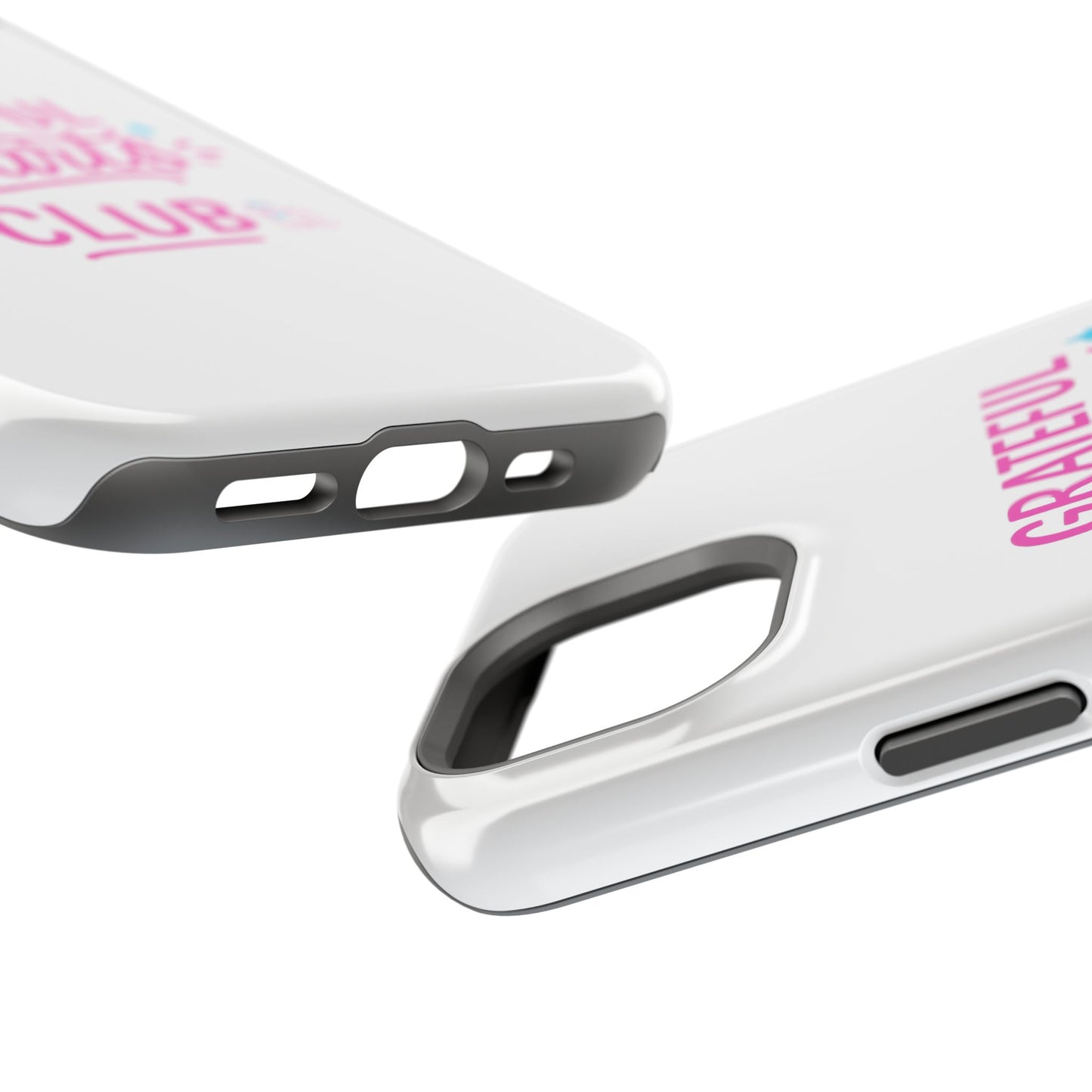 Phone Case — "Grateful Hearts Club" Impact‑Resistant Protective Case