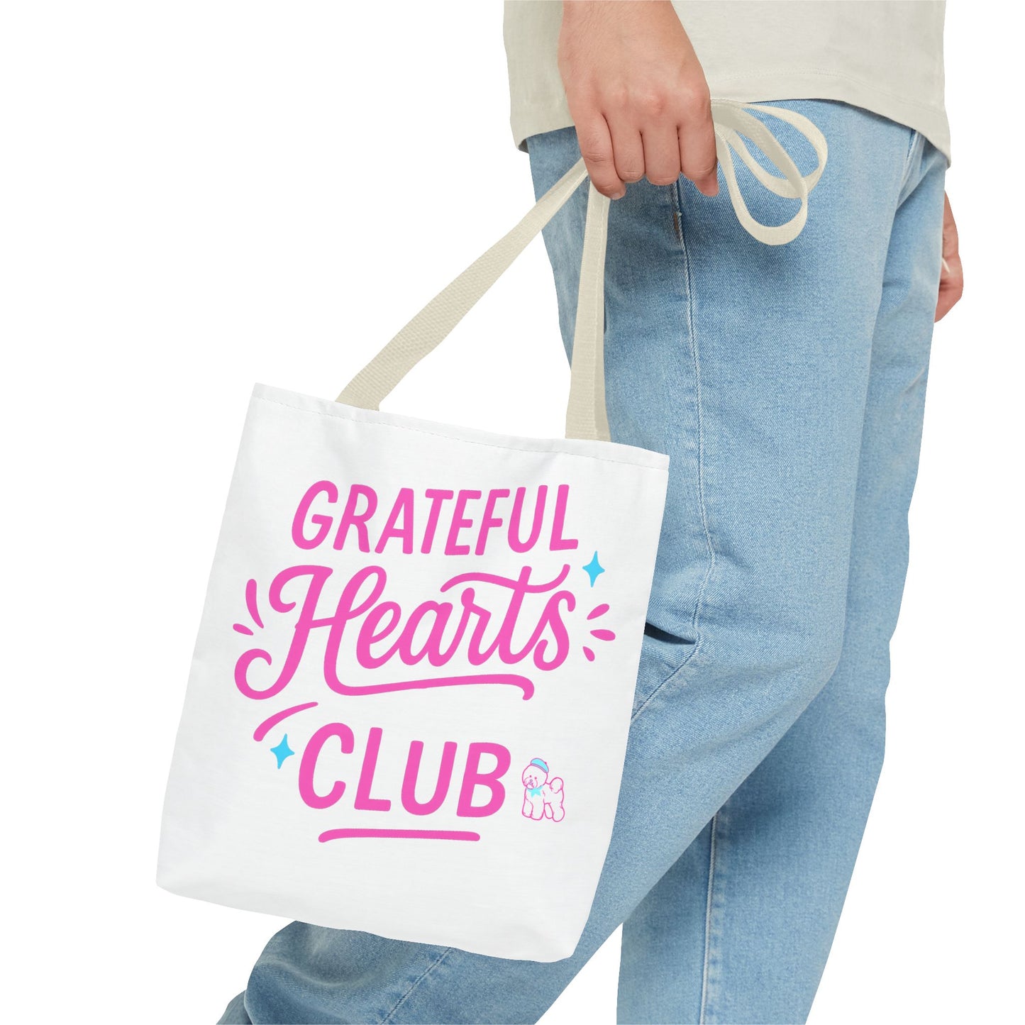 Grateful Hearts Club Tote Bag