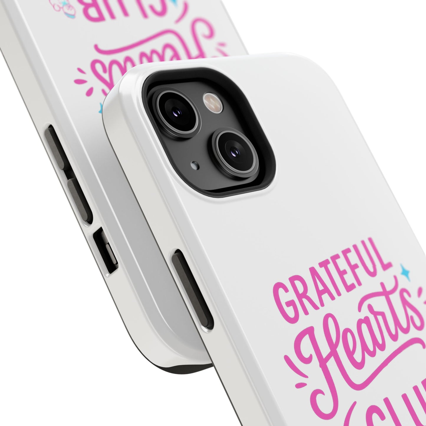 Phone Case — "Grateful Hearts Club" Impact‑Resistant Protective Case