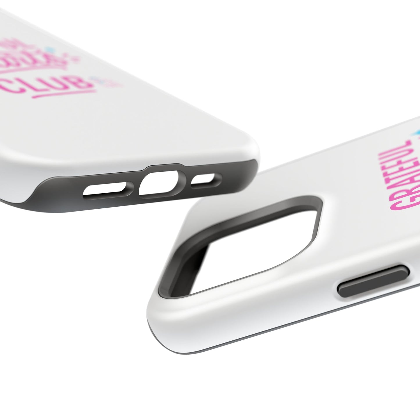Phone Case — "Grateful Hearts Club" Impact‑Resistant Protective Case