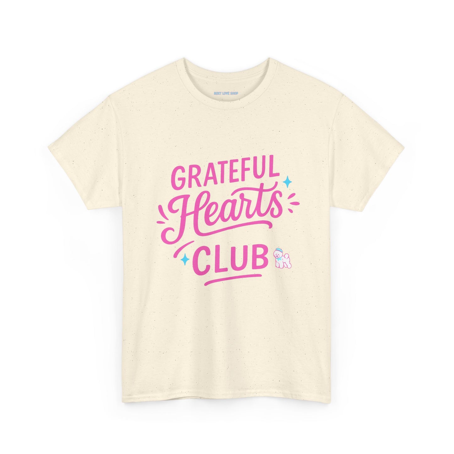 Grateful Hearts Club T-Shirt — Positive Vibes Graphic Tee