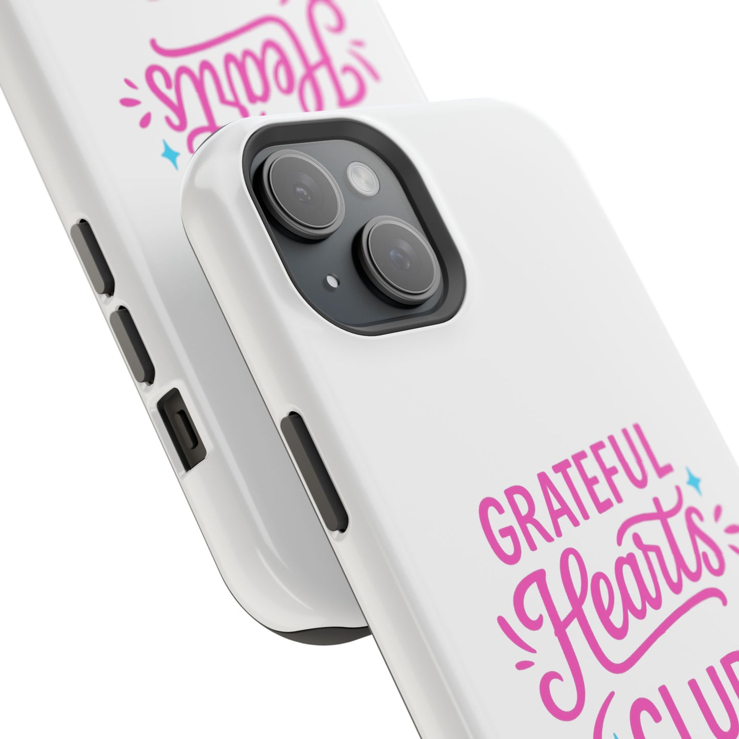 Phone Case — "Grateful Hearts Club" Impact‑Resistant Protective Case