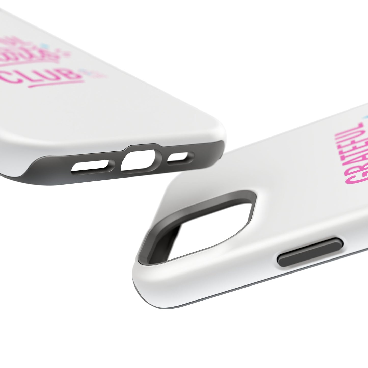 Phone Case — "Grateful Hearts Club" Impact‑Resistant Protective Case