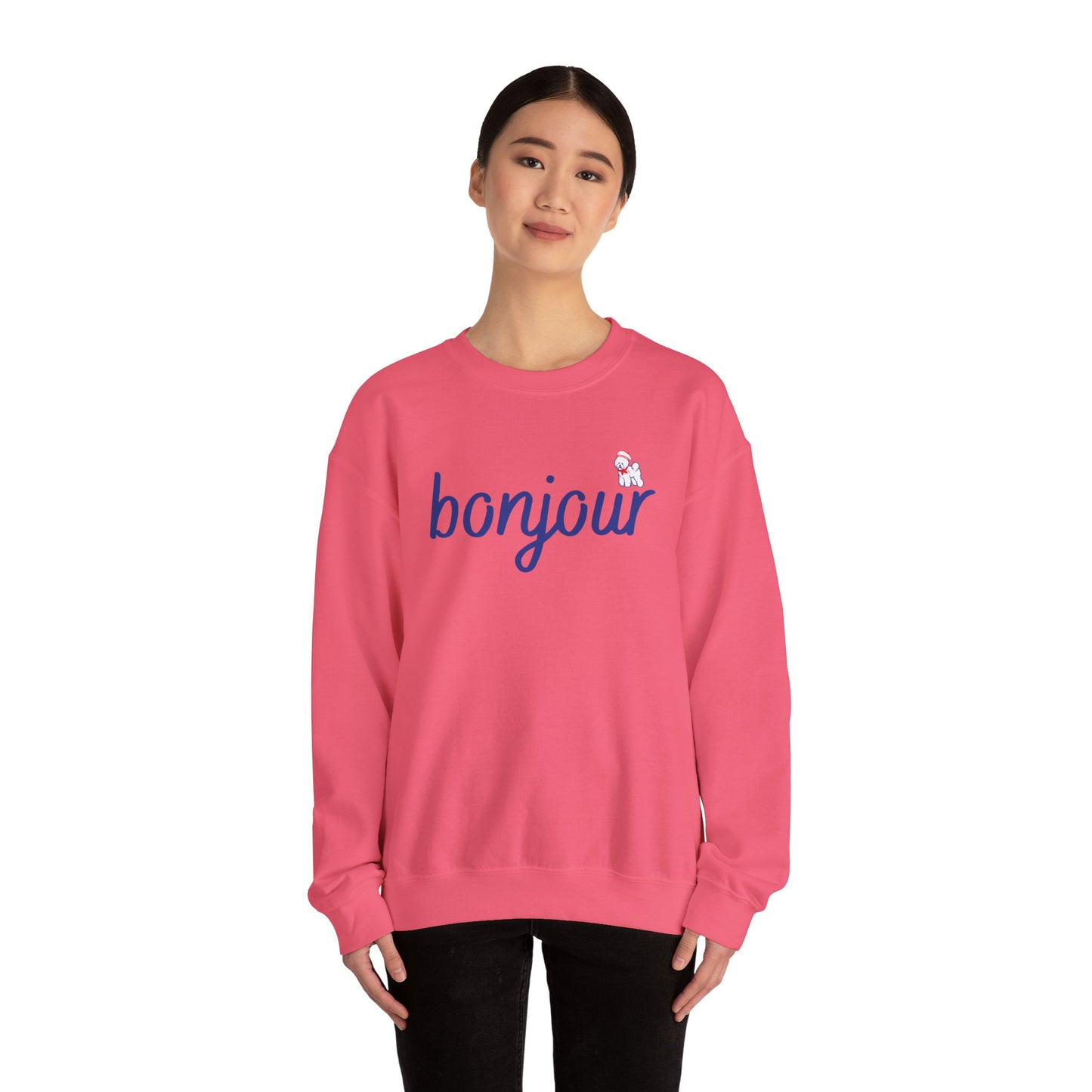 Bonjour Unisex Heavy Blend™ Crewneck Sweatshirt