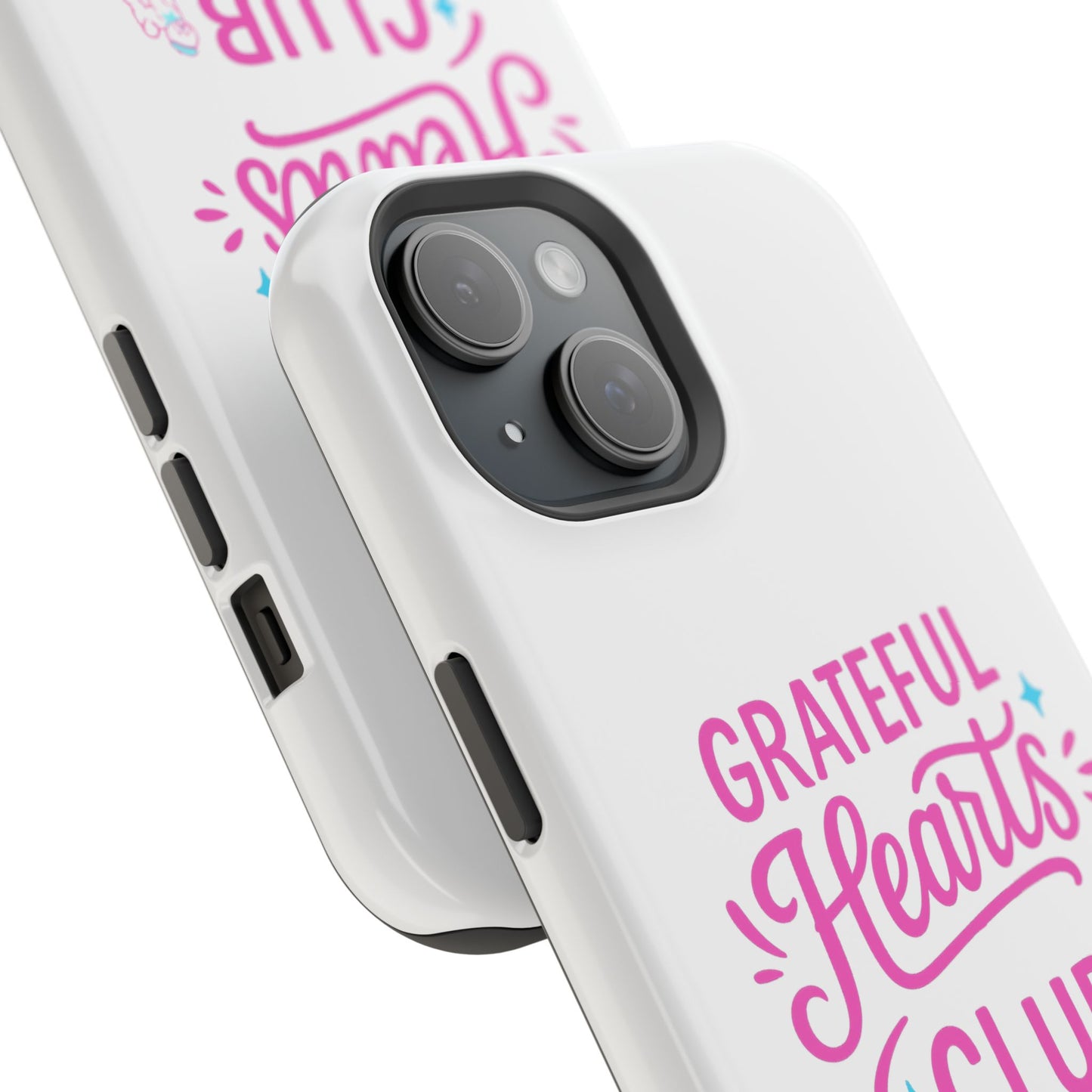 Phone Case — "Grateful Hearts Club" Impact‑Resistant Protective Case