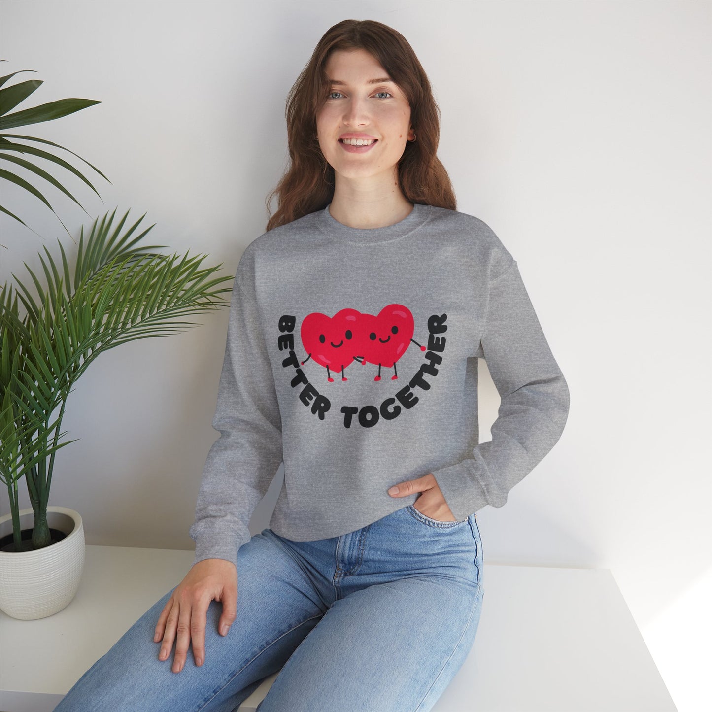 💕 Better Together Crewneck Sweatshirt
