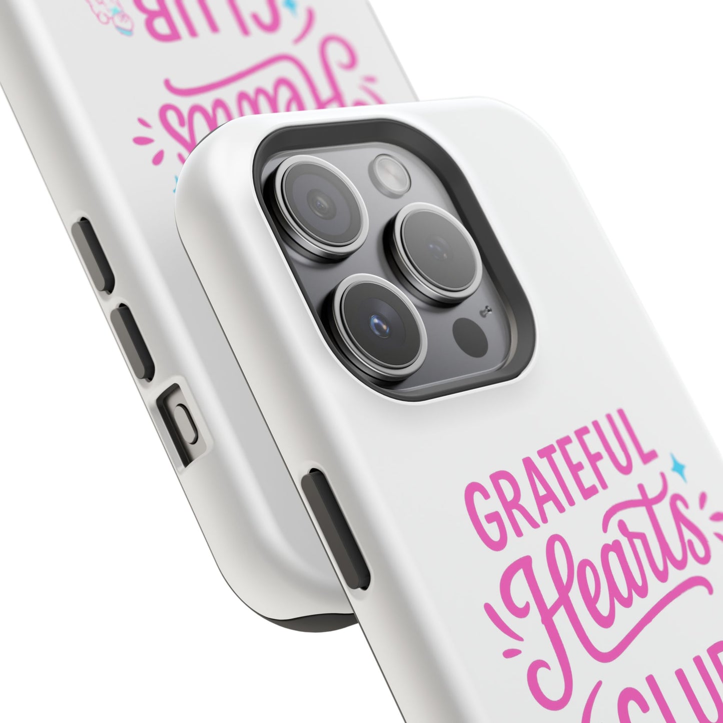 Phone Case — "Grateful Hearts Club" Impact‑Resistant Protective Case