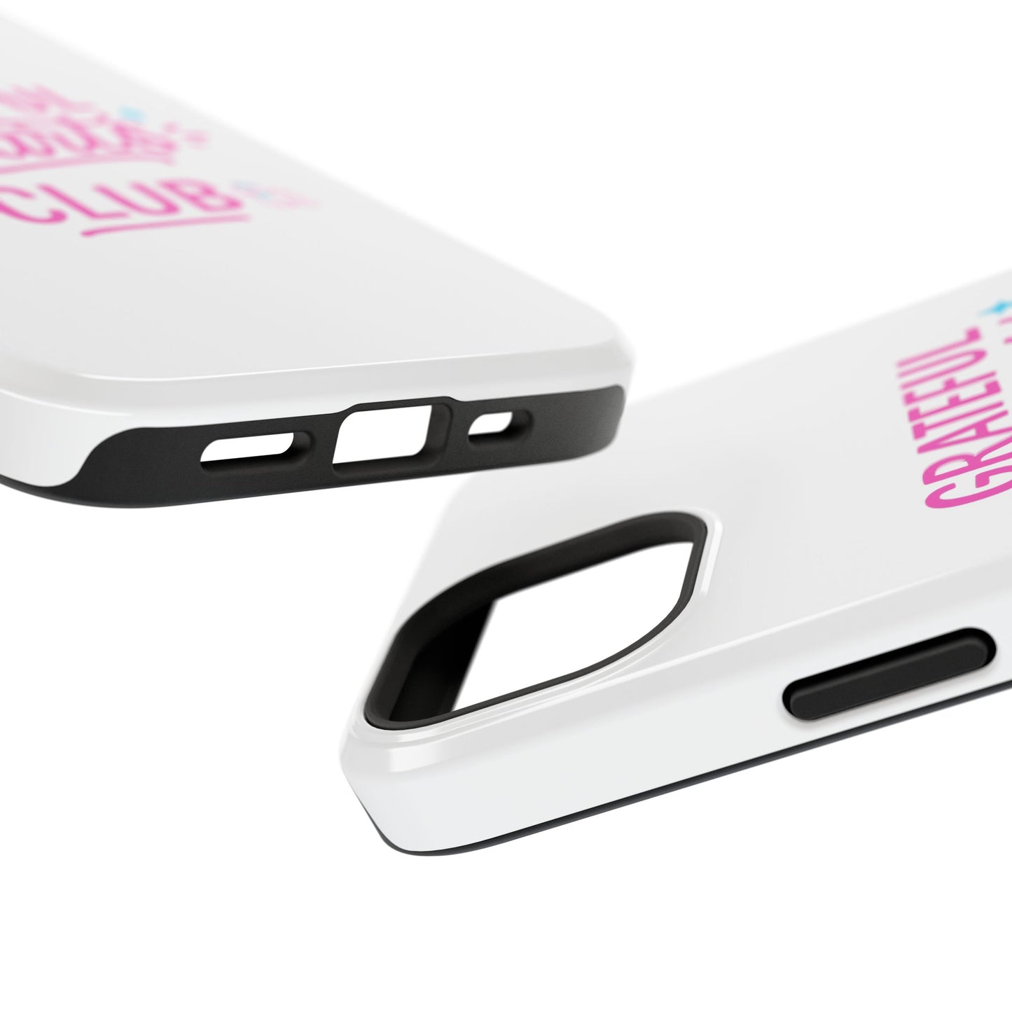 Phone Case — "Grateful Hearts Club" Impact‑Resistant Protective Case