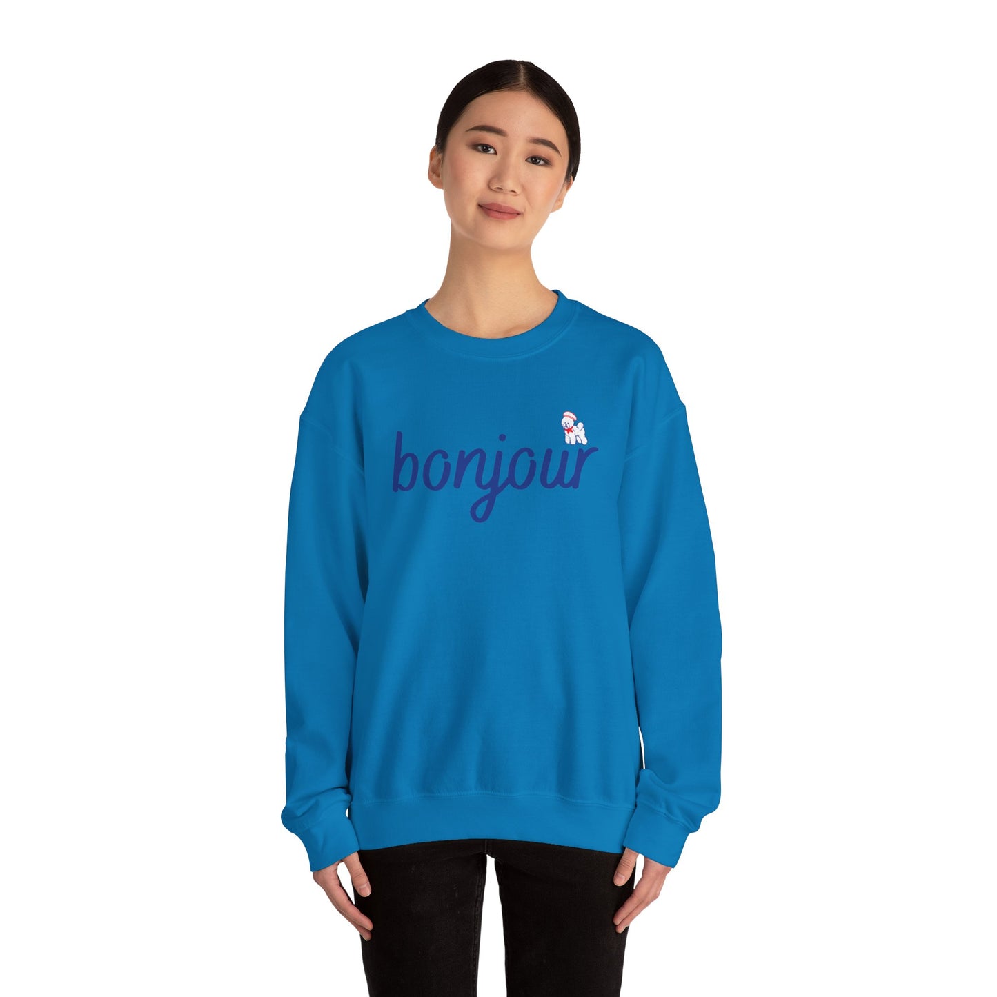 Bonjour Unisex Heavy Blend™ Crewneck Sweatshirt