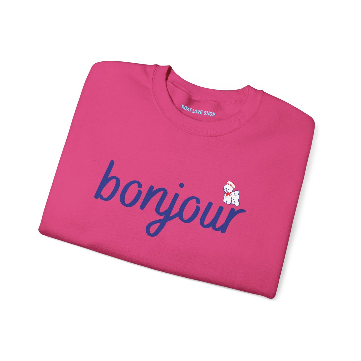 Bonjour Unisex Heavy Blend™ Crewneck Sweatshirt
