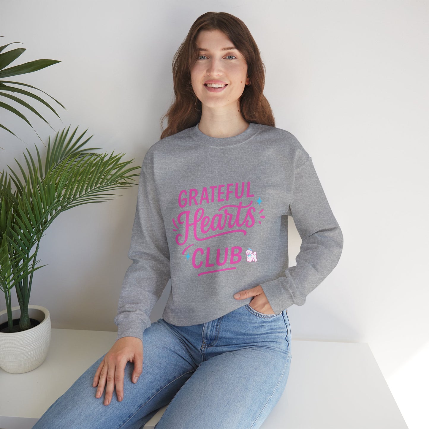 Grateful Hearts Club Crewneck Sweatshirt