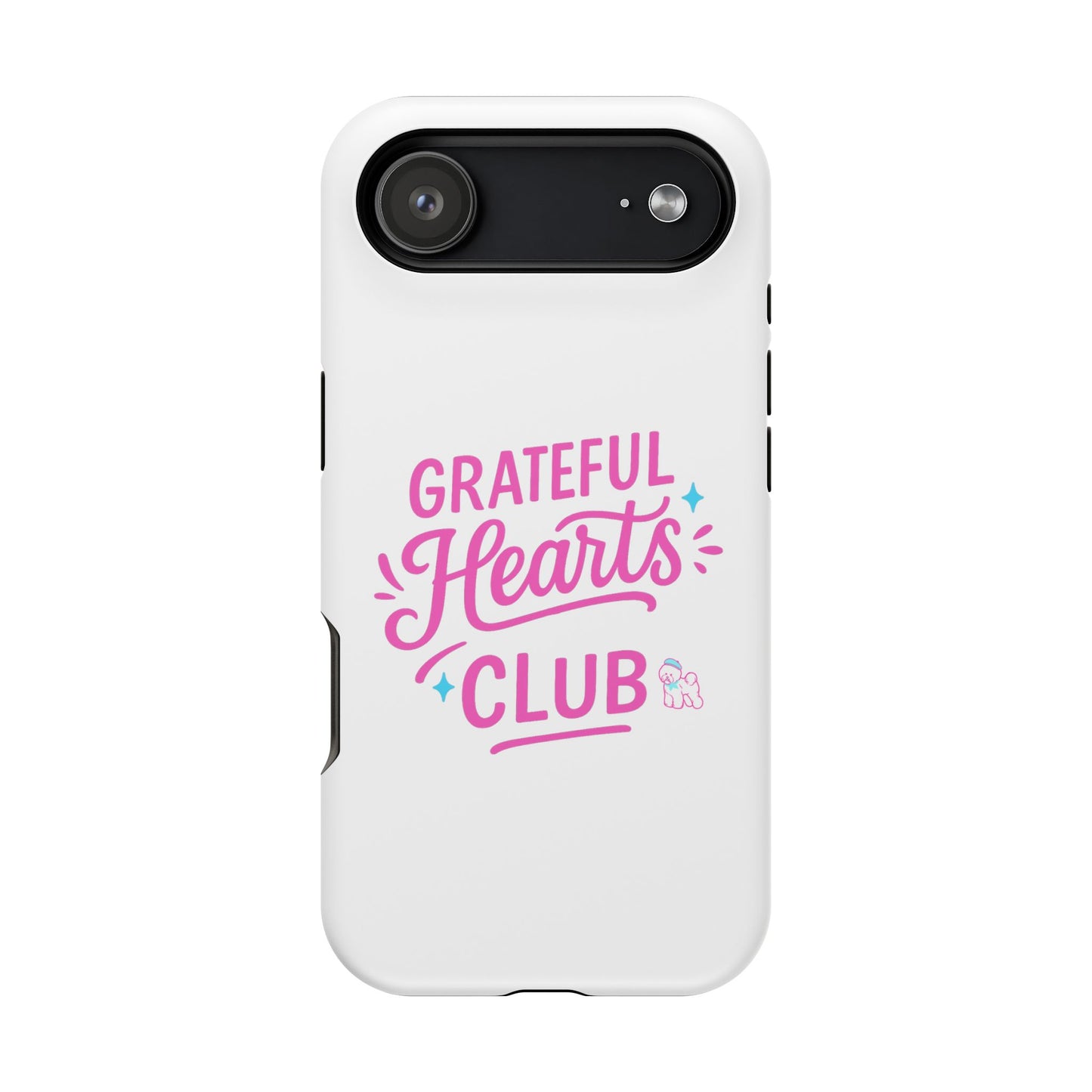 Phone Case — "Grateful Hearts Club" Impact‑Resistant Protective Case