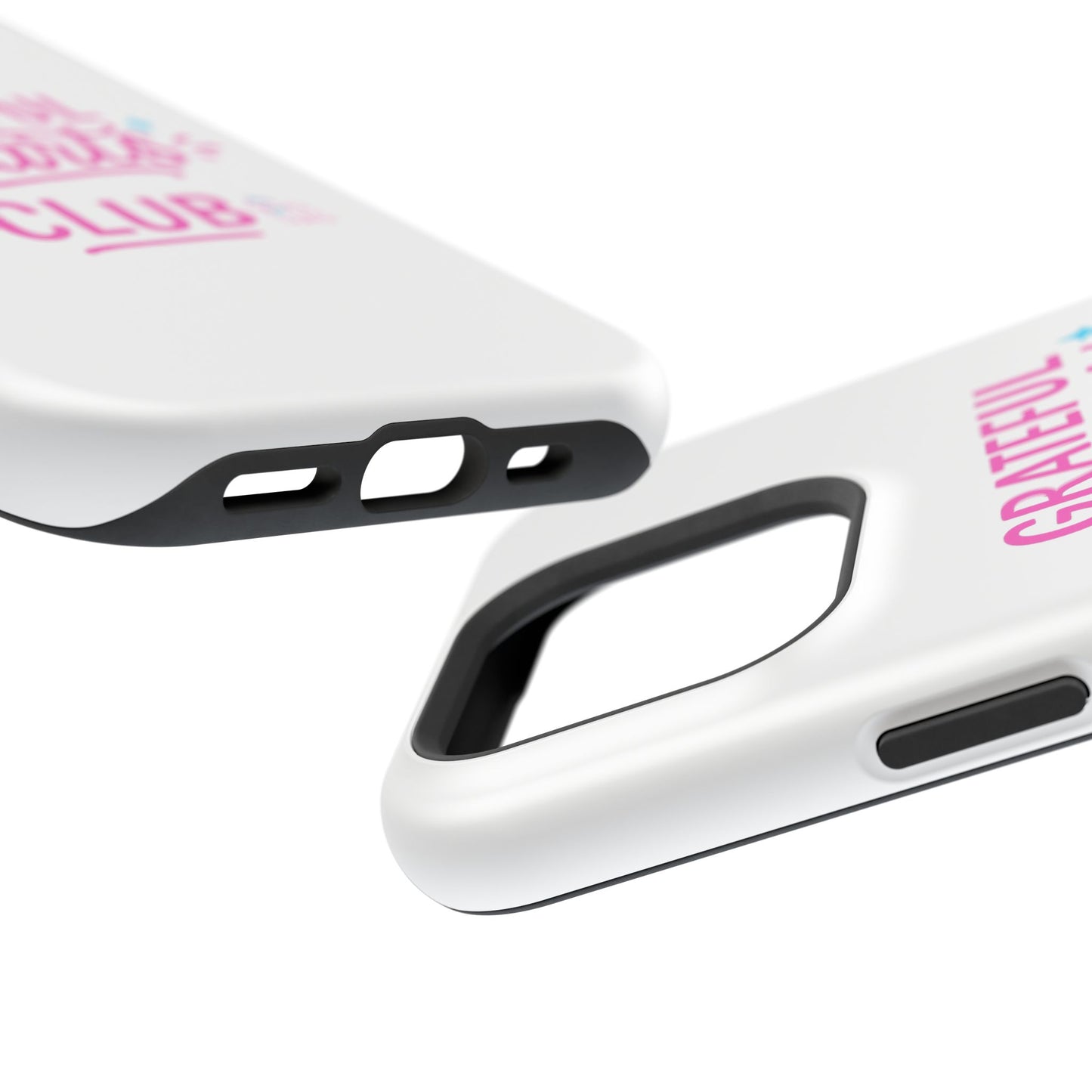 Phone Case — "Grateful Hearts Club" Impact‑Resistant Protective Case