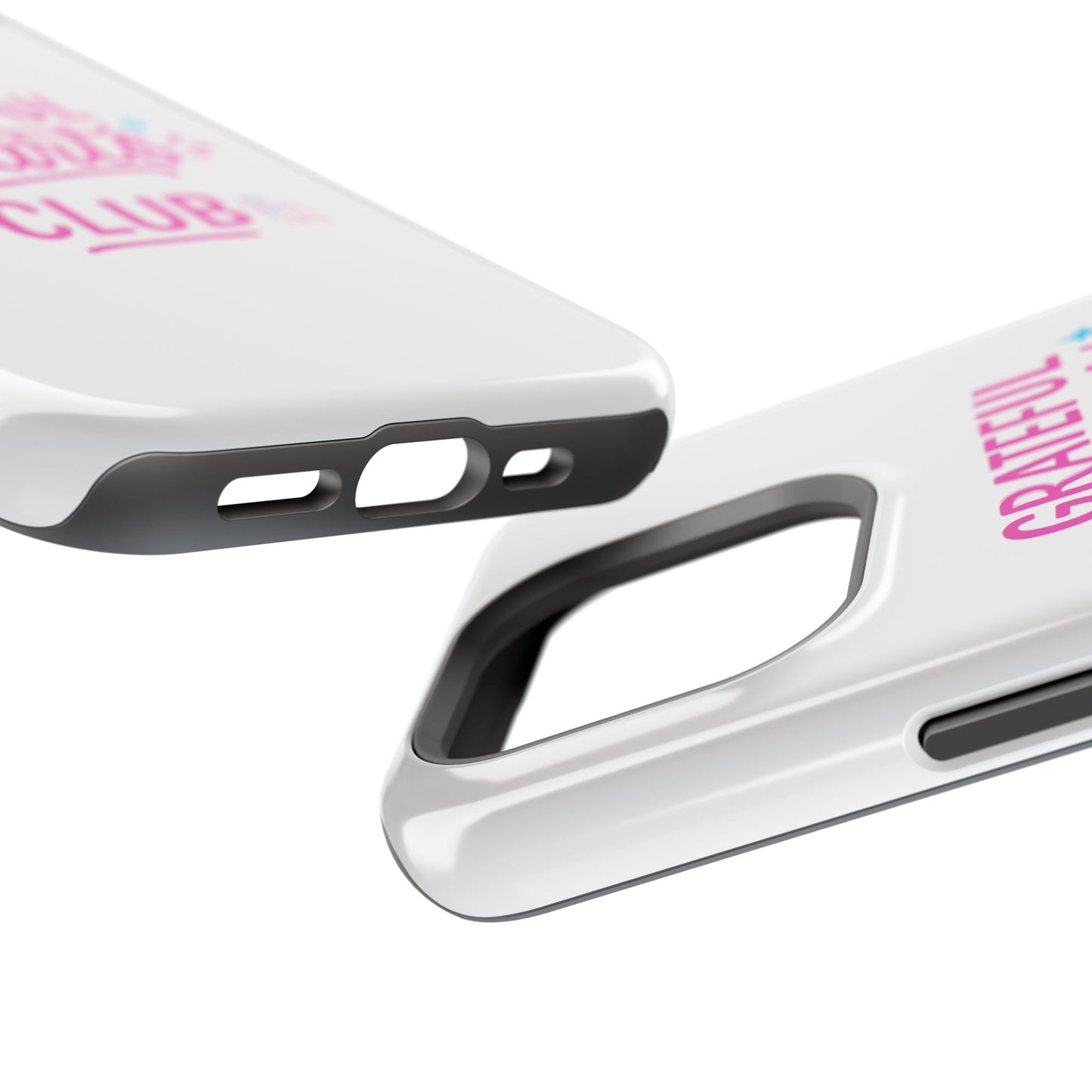 Phone Case — "Grateful Hearts Club" Impact‑Resistant Protective Case