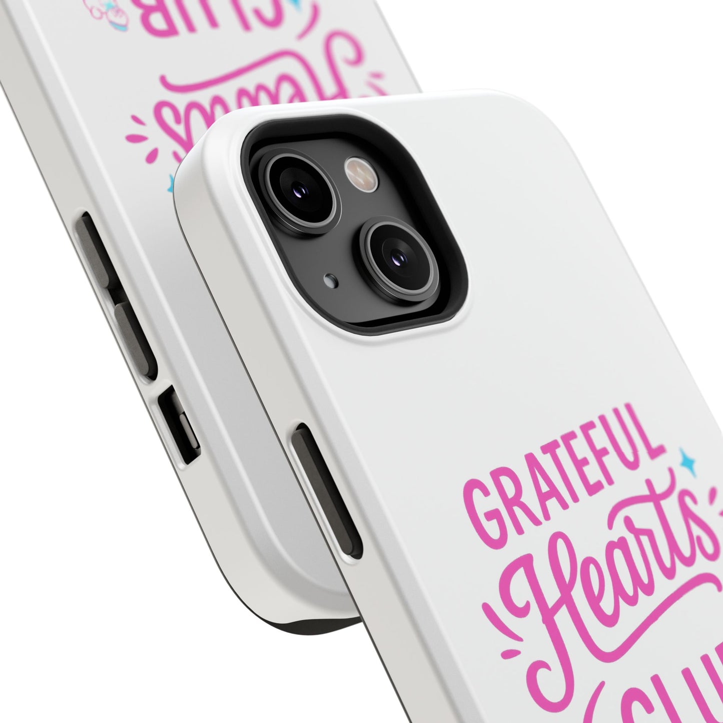 Phone Case — "Grateful Hearts Club" Impact‑Resistant Protective Case