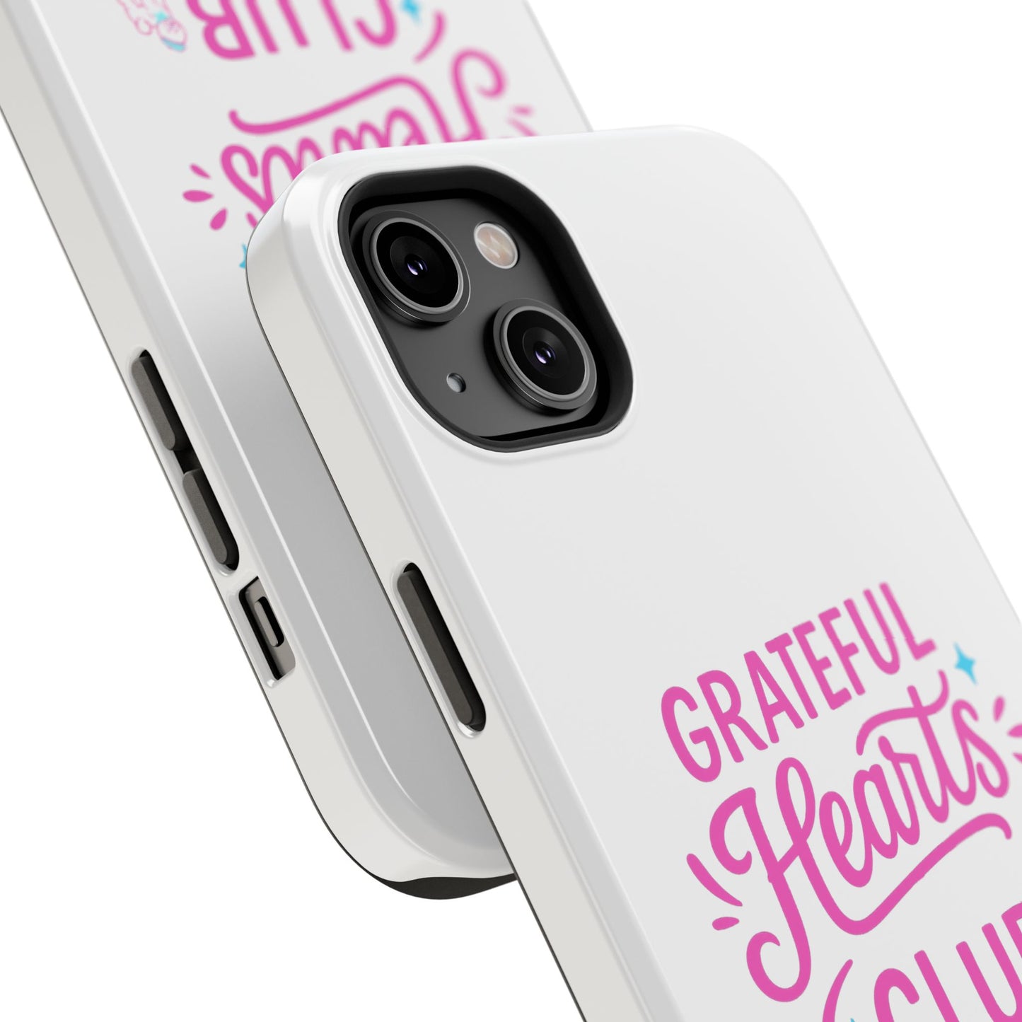 Phone Case — "Grateful Hearts Club" Impact‑Resistant Protective Case