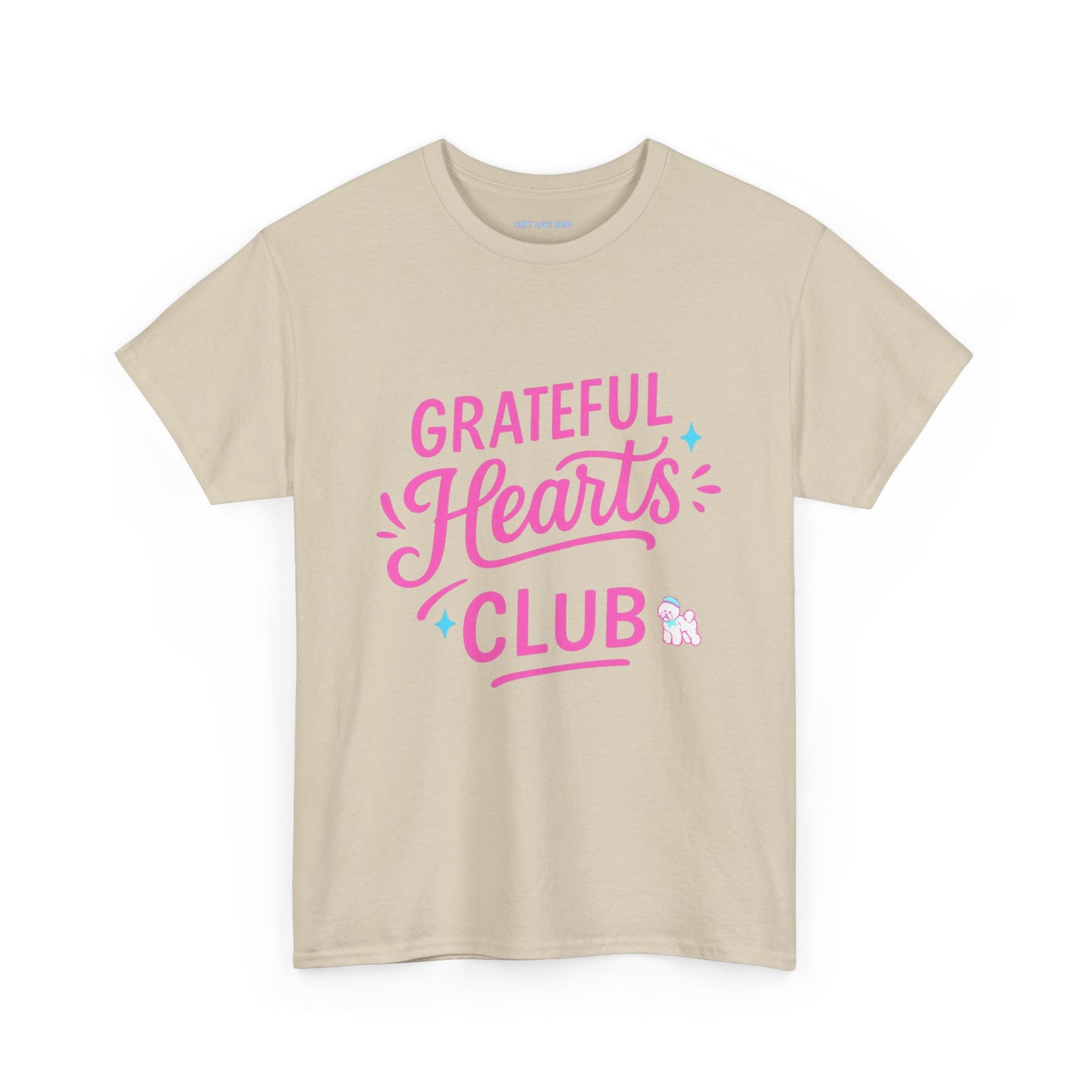 Grateful Hearts Club T-Shirt — Positive Vibes Graphic Tee