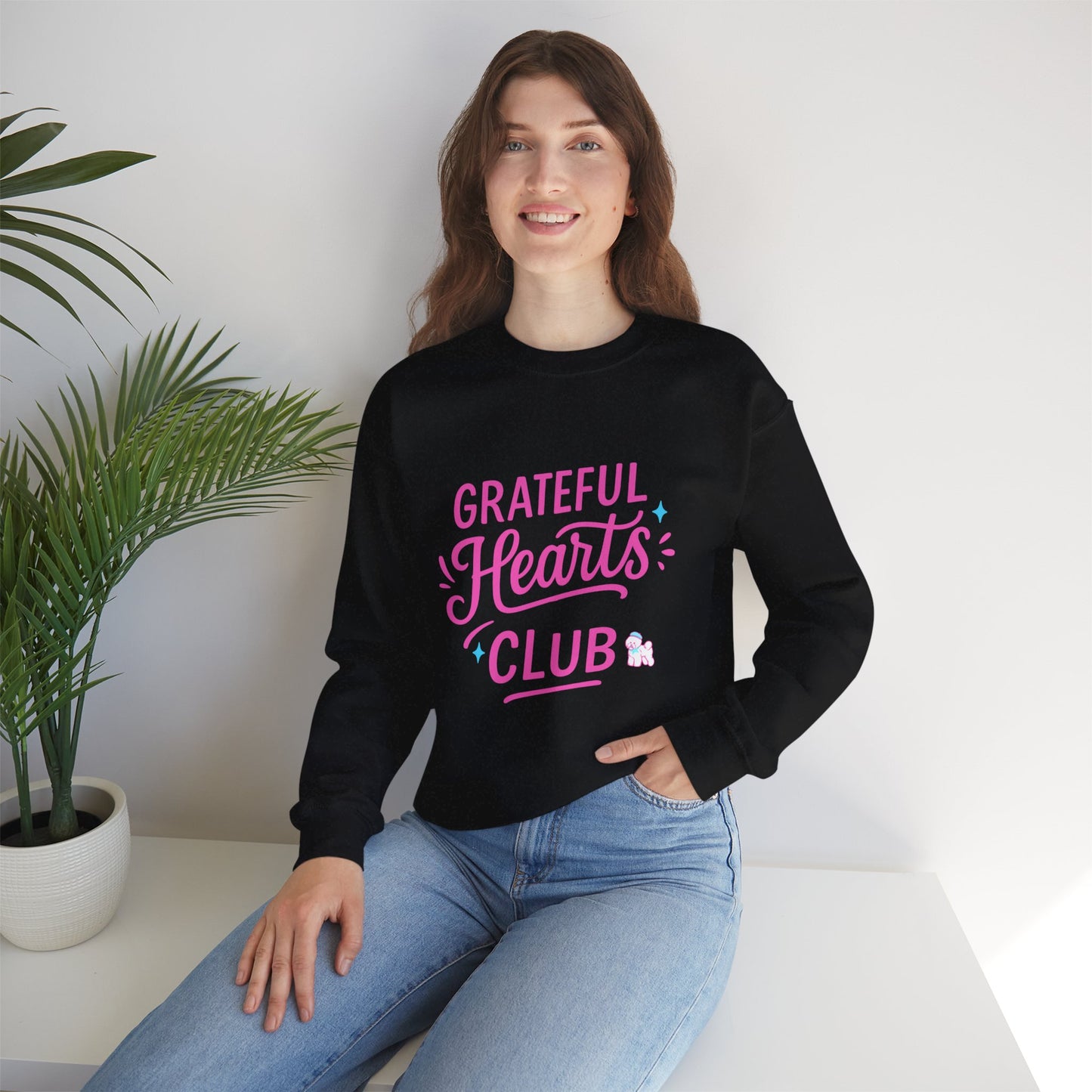 Grateful Hearts Club Crewneck Sweatshirt