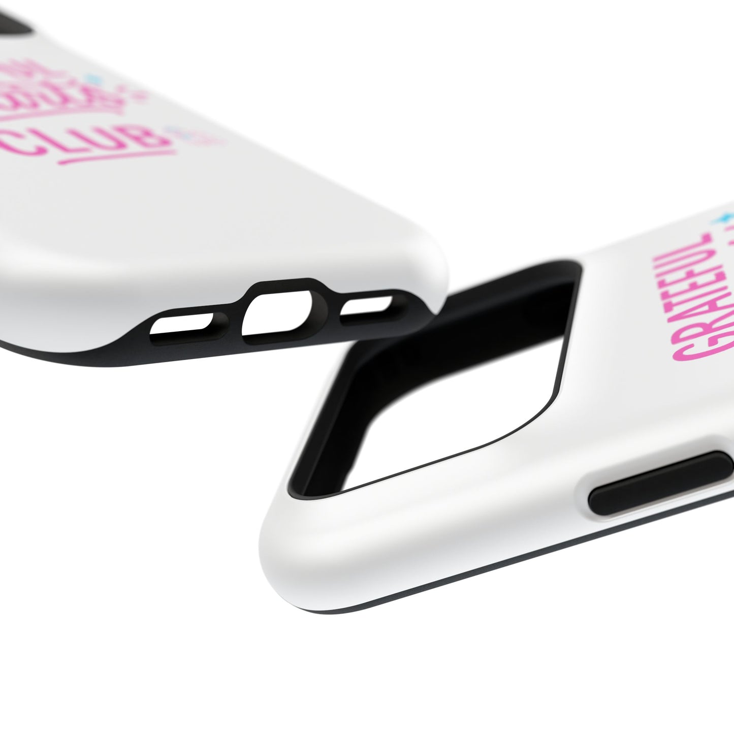 Phone Case — "Grateful Hearts Club" Impact‑Resistant Protective Case