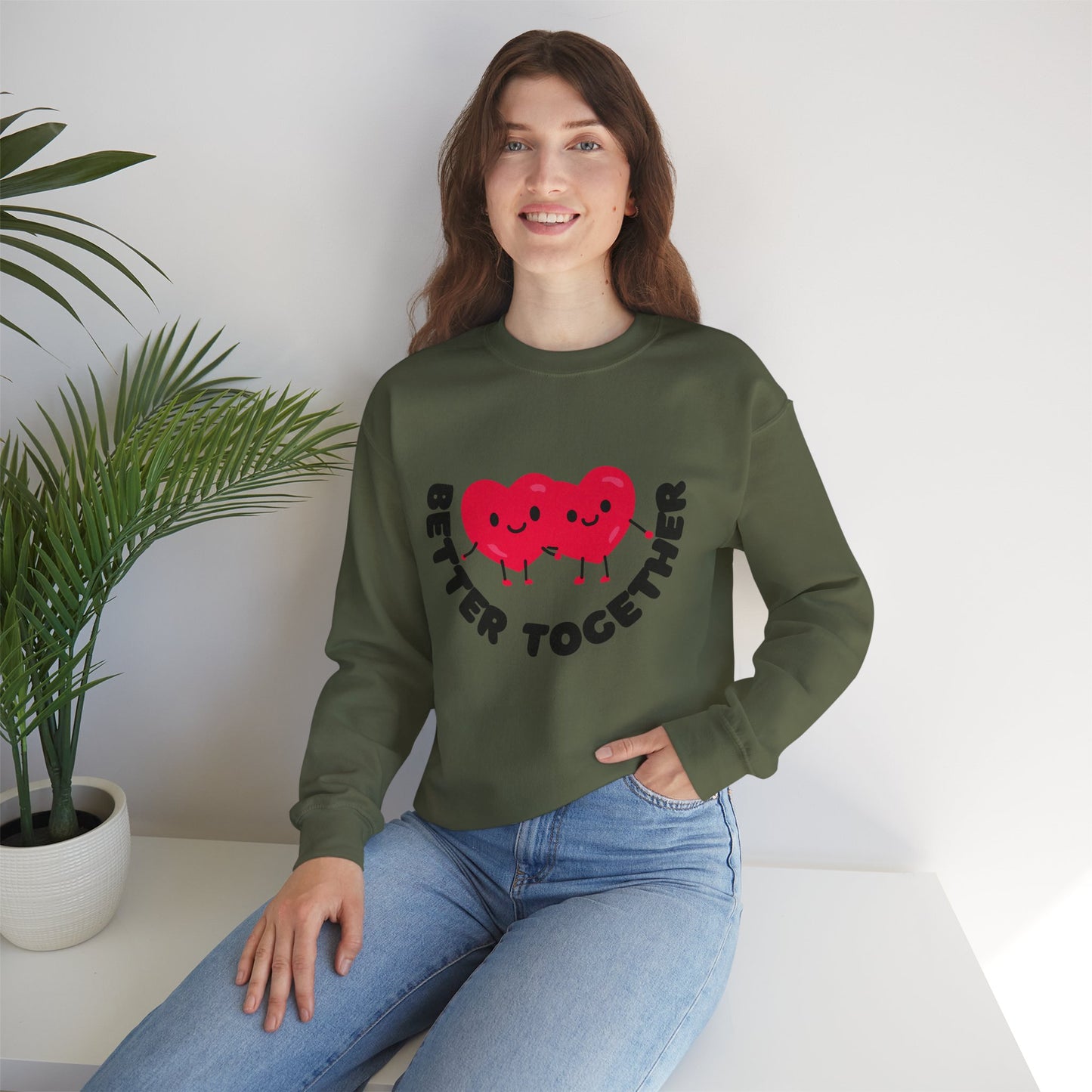 💕 Better Together Crewneck Sweatshirt