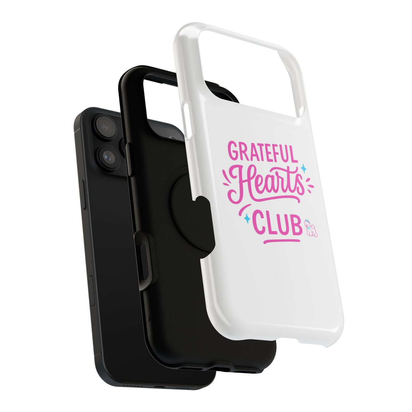 Phone Case — "Grateful Hearts Club" Impact‑Resistant Protective Case