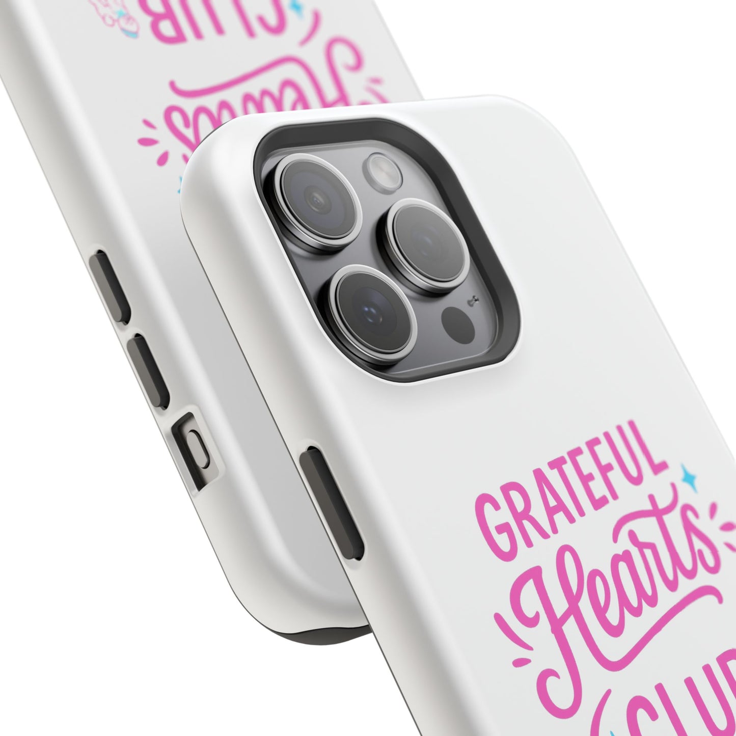 Phone Case — "Grateful Hearts Club" Impact‑Resistant Protective Case