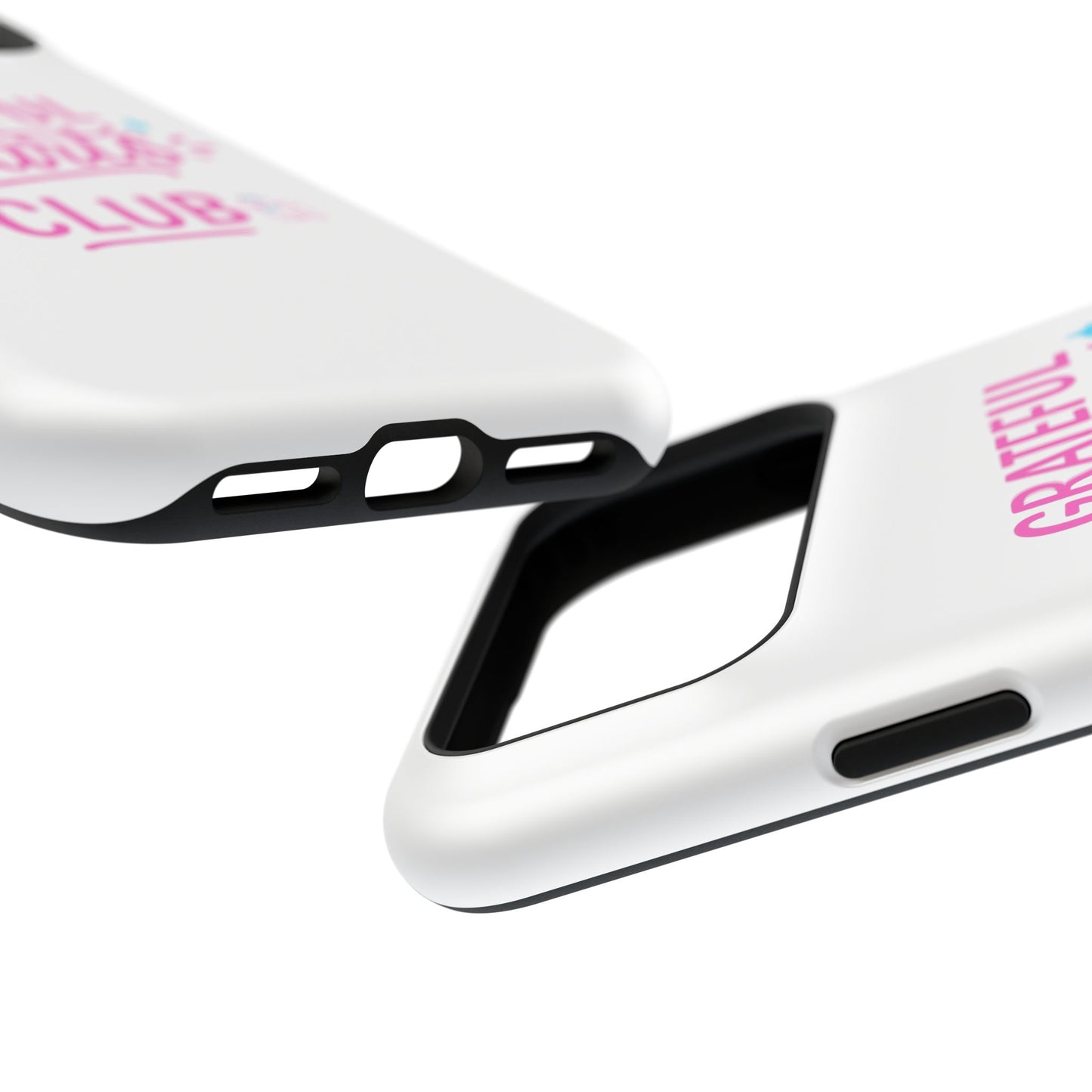 Phone Case — "Grateful Hearts Club" Impact‑Resistant Protective Case