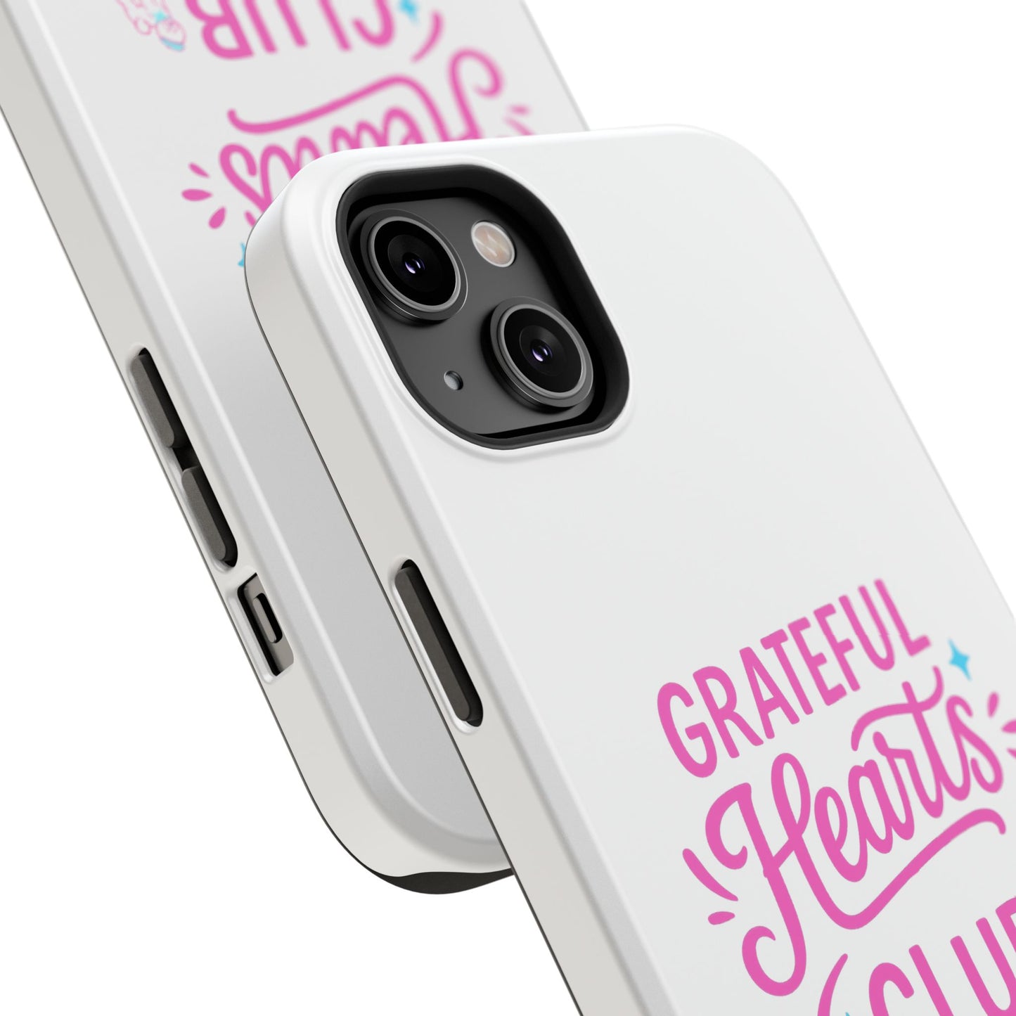 Phone Case — "Grateful Hearts Club" Impact‑Resistant Protective Case