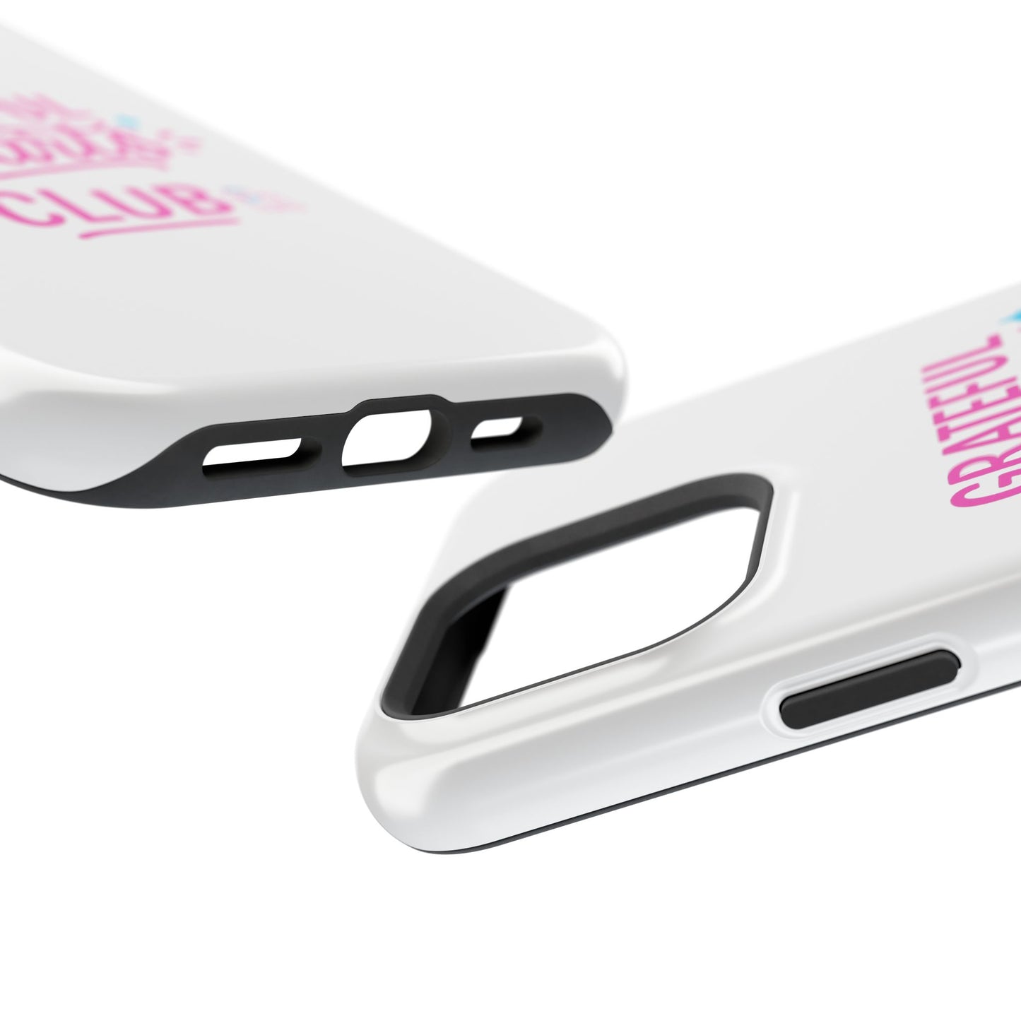 Phone Case — "Grateful Hearts Club" Impact‑Resistant Protective Case