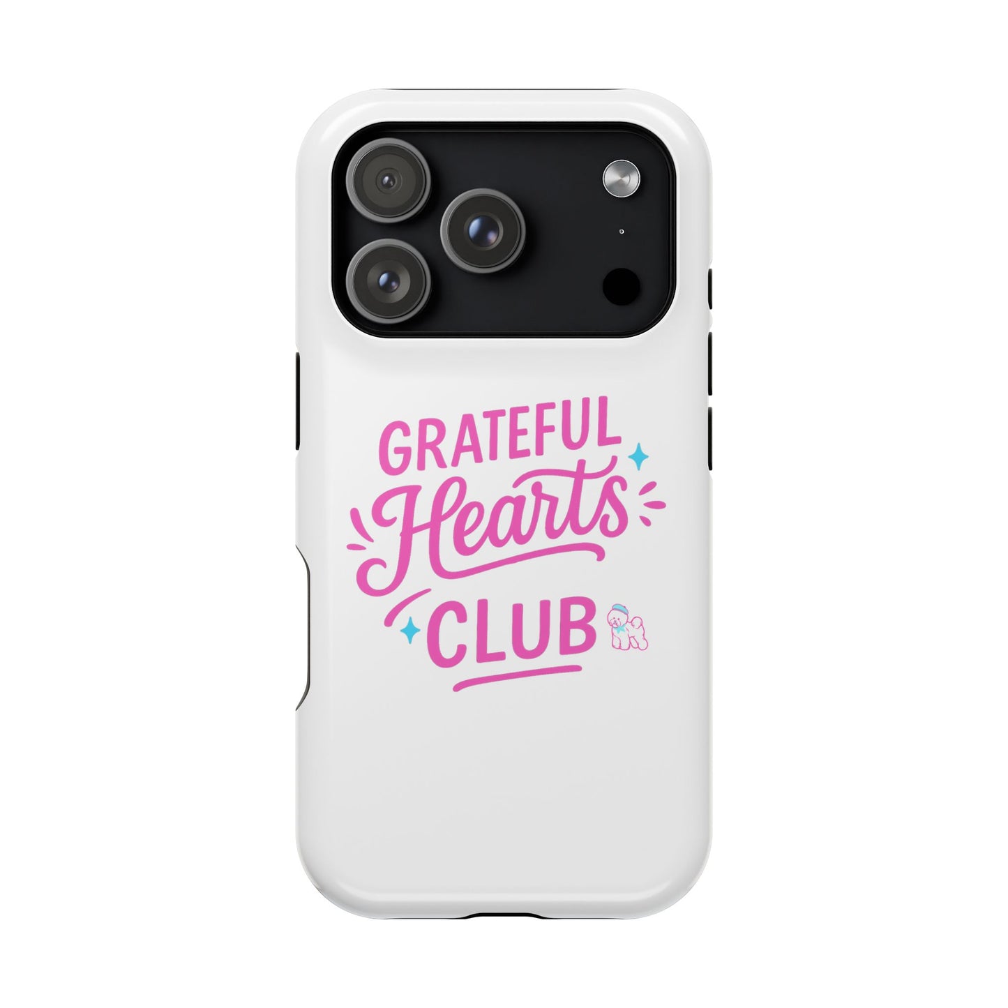 Phone Case — "Grateful Hearts Club" Impact‑Resistant Protective Case