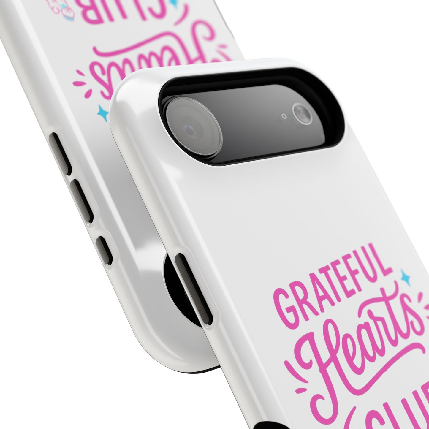 Phone Case — "Grateful Hearts Club" Impact‑Resistant Protective Case