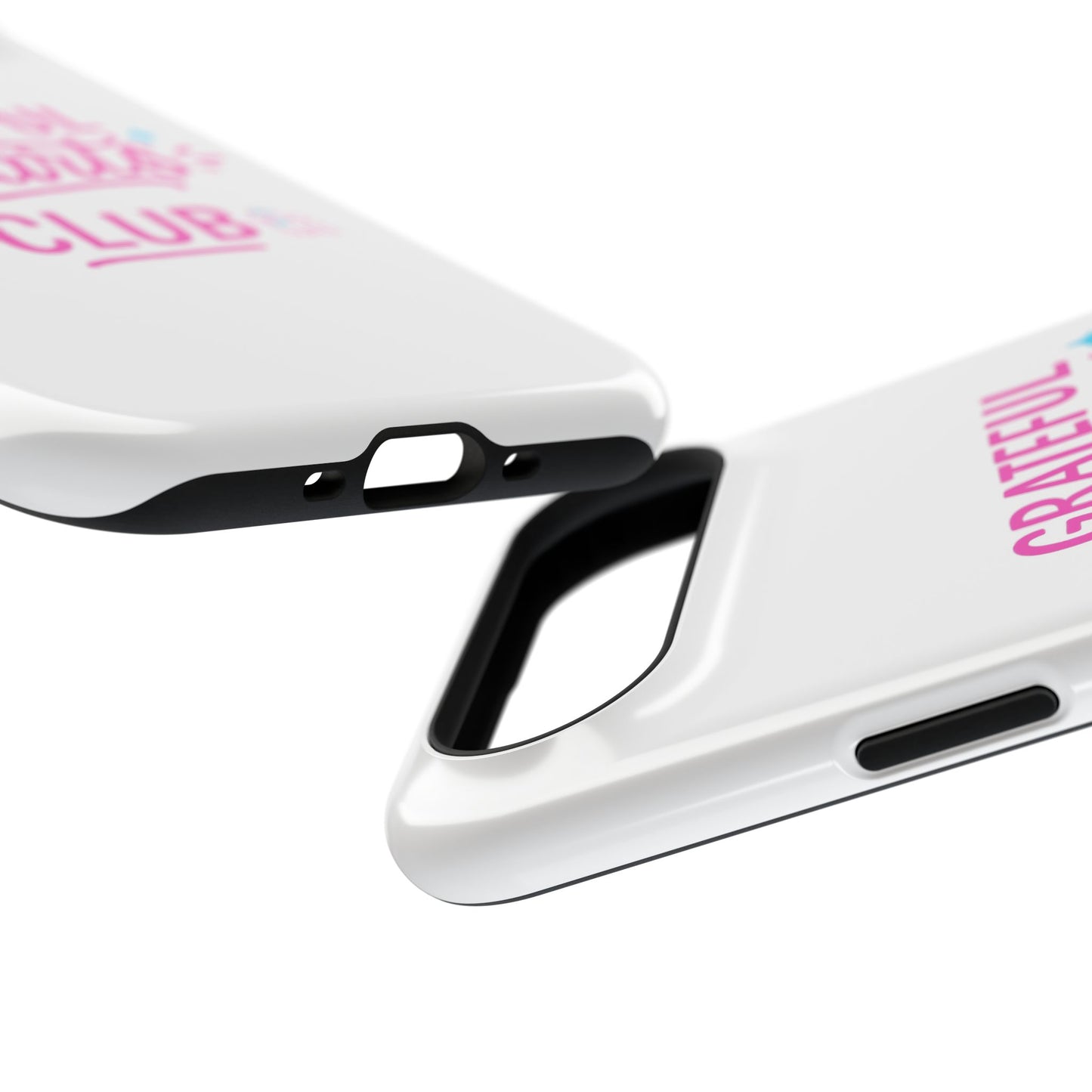 Phone Case — "Grateful Hearts Club" Impact‑Resistant Protective Case