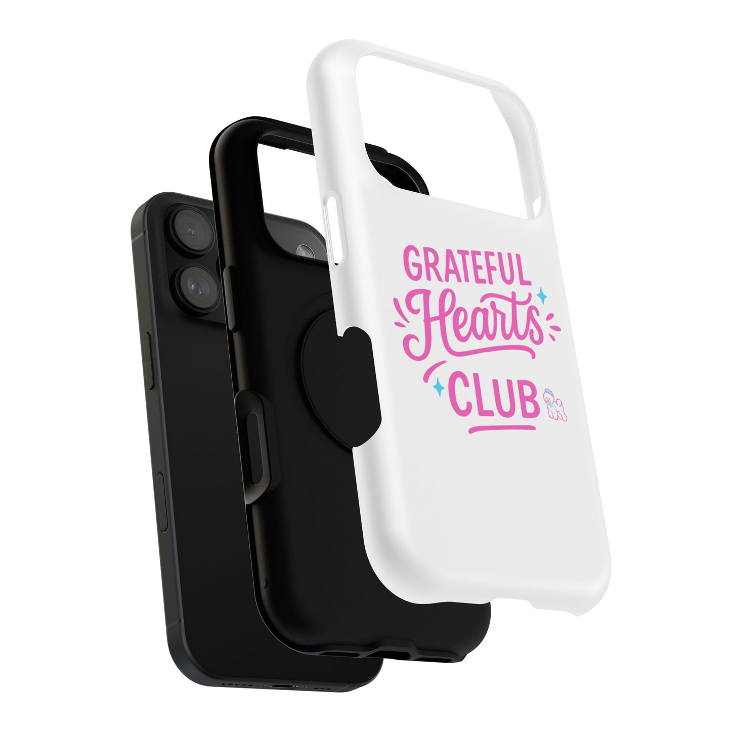 Phone Case — "Grateful Hearts Club" Impact‑Resistant Protective Case