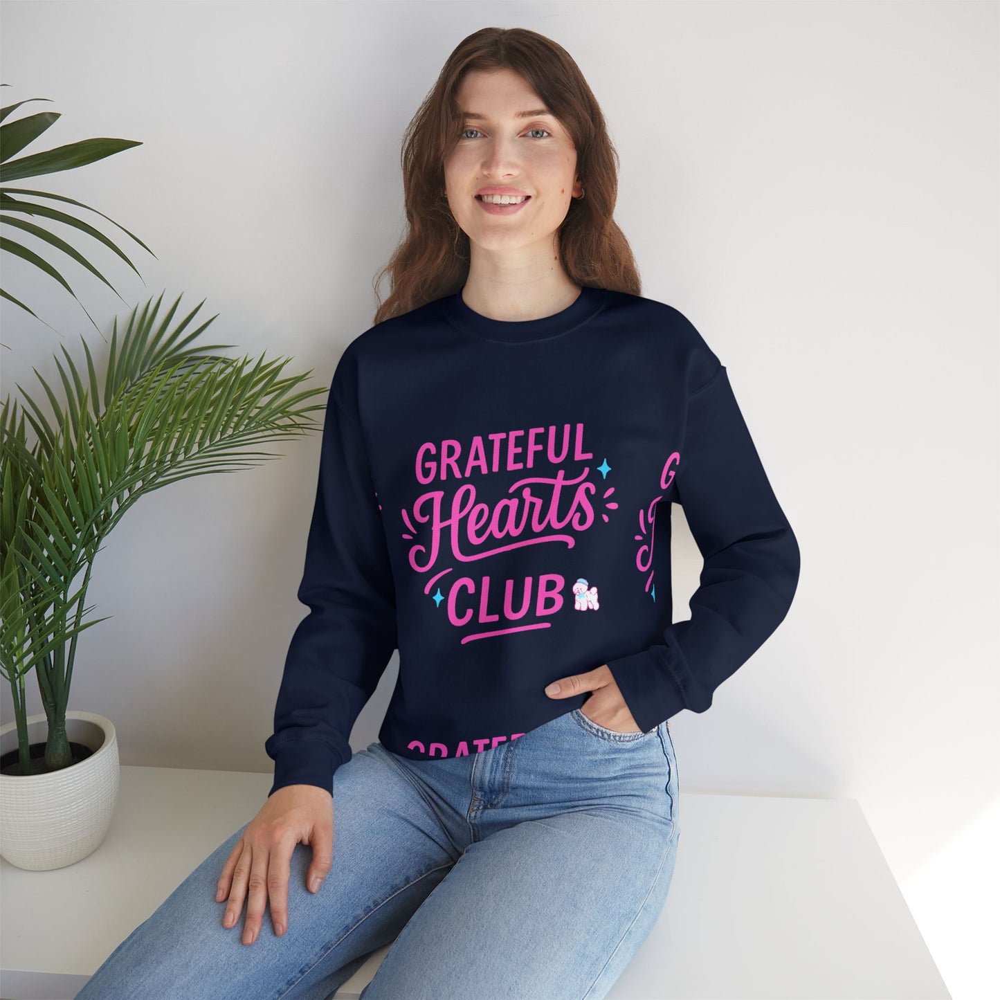 Grateful Hearts Club Crewneck Sweatshirt