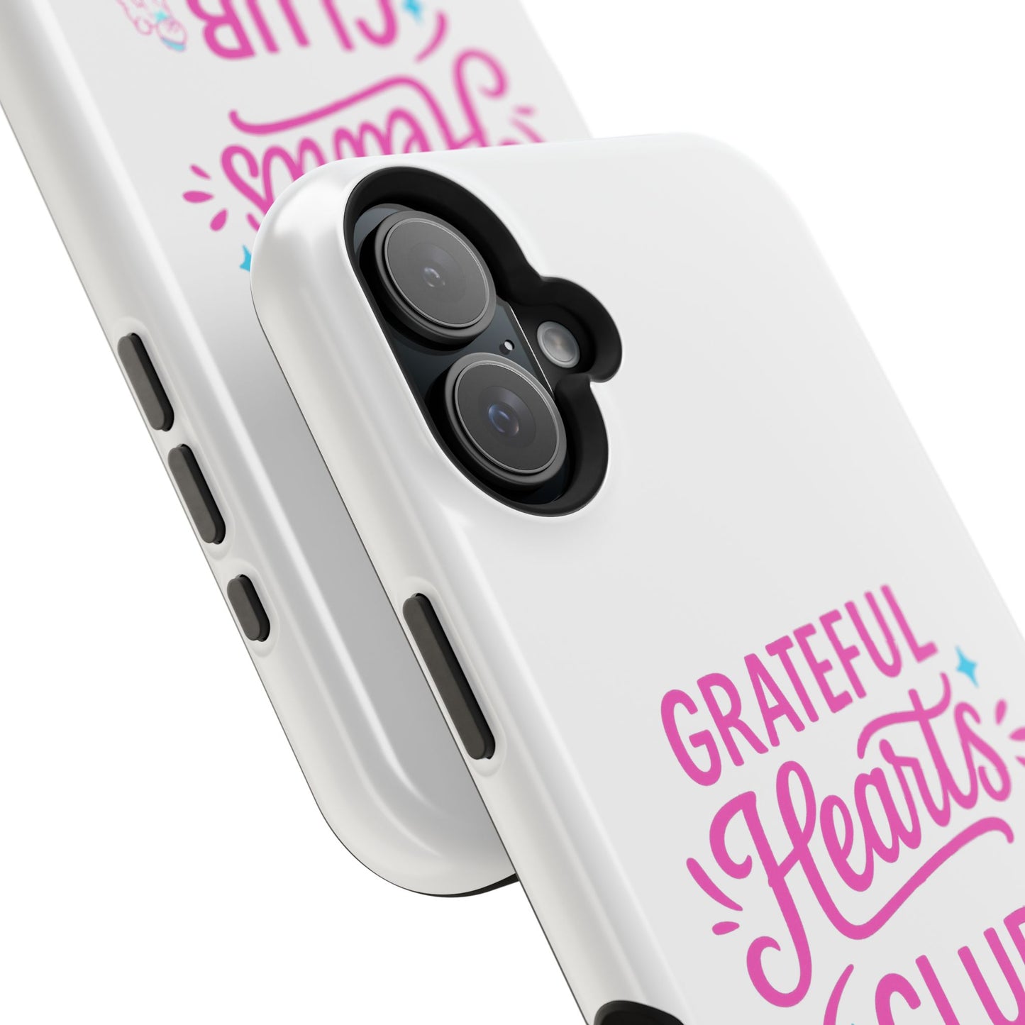Phone Case — "Grateful Hearts Club" Impact‑Resistant Protective Case