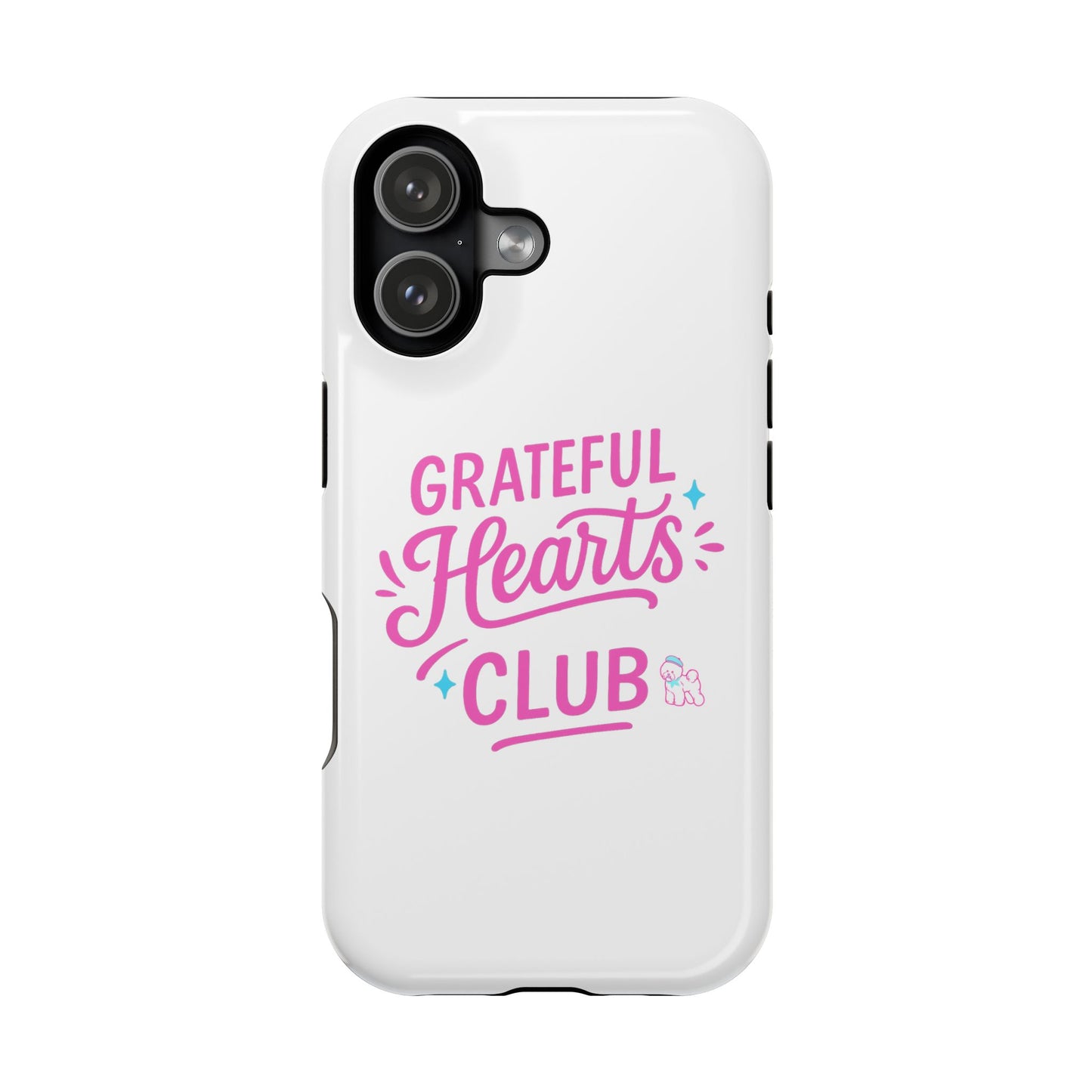 Phone Case — "Grateful Hearts Club" Impact‑Resistant Protective Case