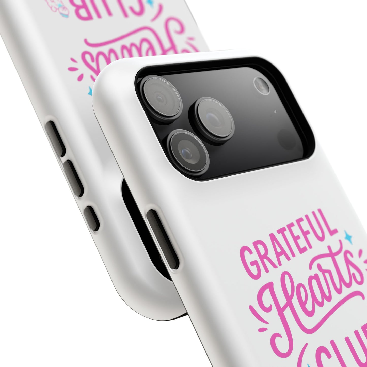 Phone Case — "Grateful Hearts Club" Impact‑Resistant Protective Case