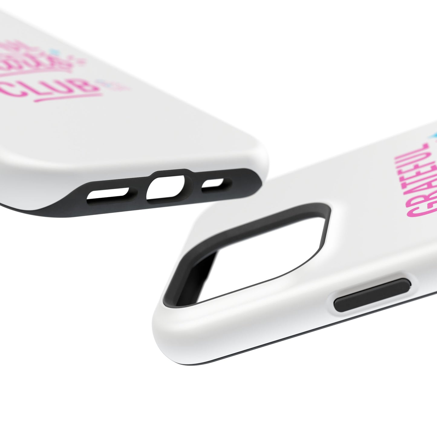 Phone Case — "Grateful Hearts Club" Impact‑Resistant Protective Case