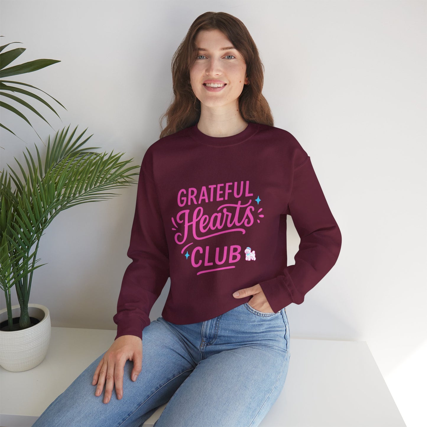 Grateful Hearts Club Crewneck Sweatshirt