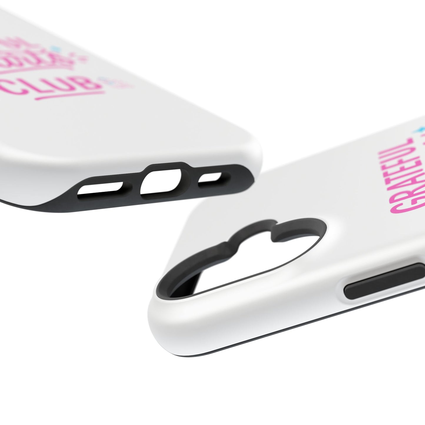 Phone Case — "Grateful Hearts Club" Impact‑Resistant Protective Case