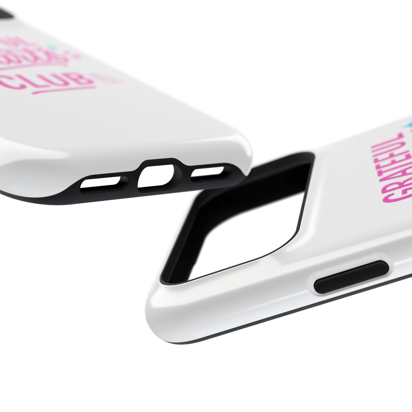 Phone Case — "Grateful Hearts Club" Impact‑Resistant Protective Case
