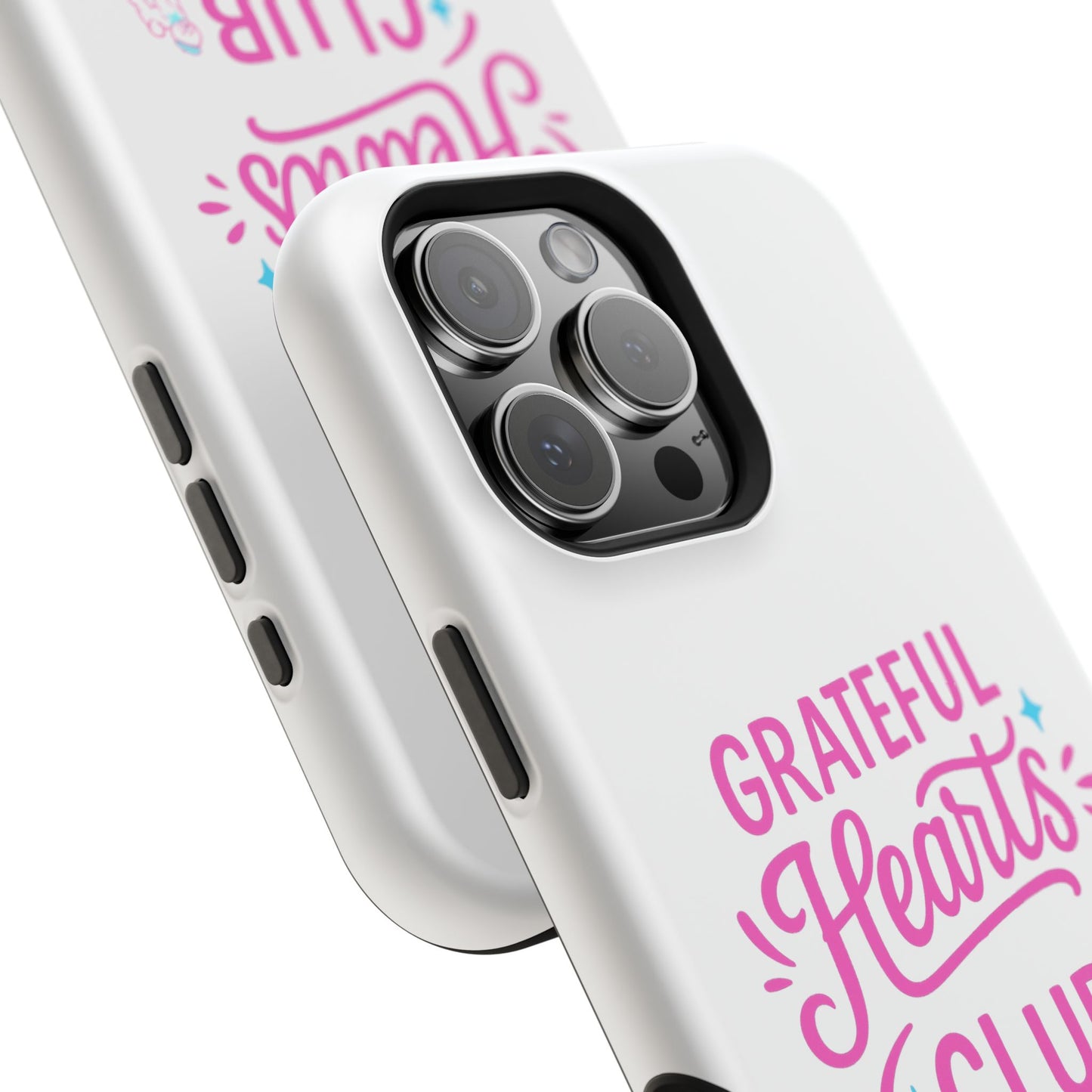 Phone Case — "Grateful Hearts Club" Impact‑Resistant Protective Case