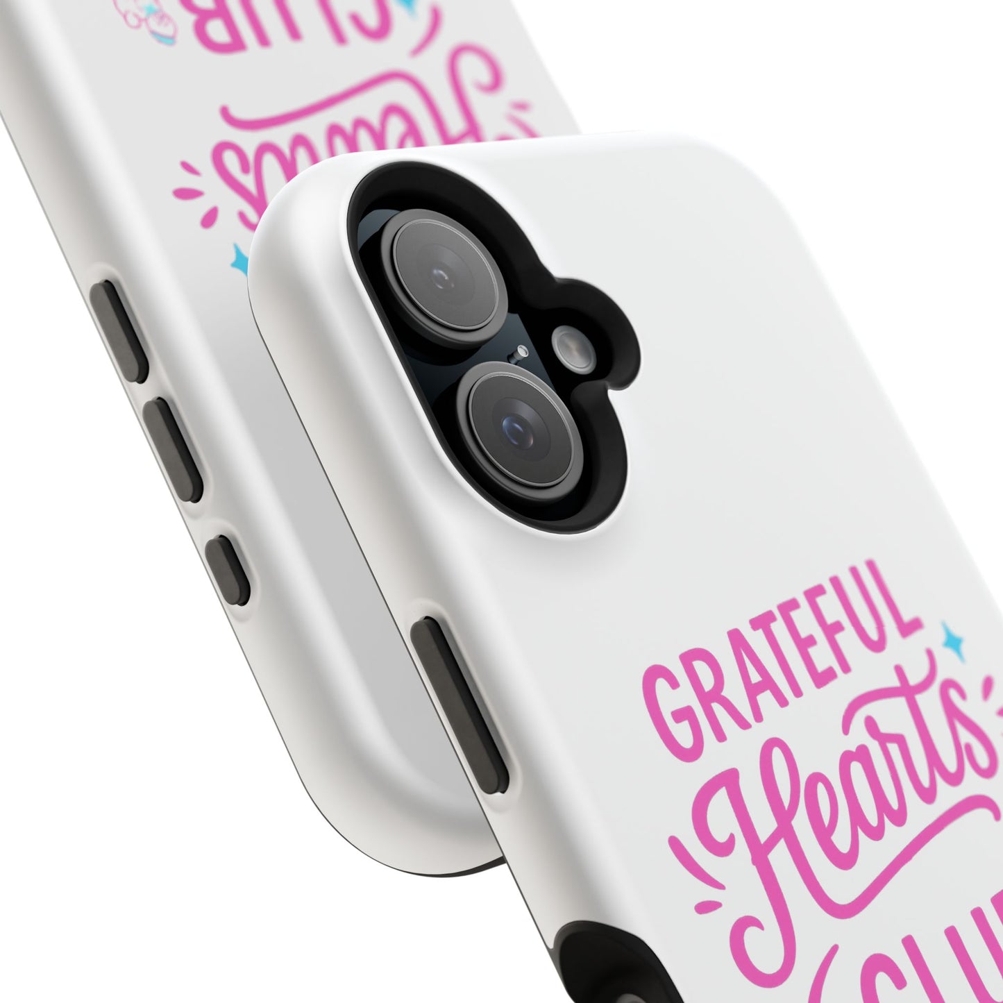 Phone Case — "Grateful Hearts Club" Impact‑Resistant Protective Case