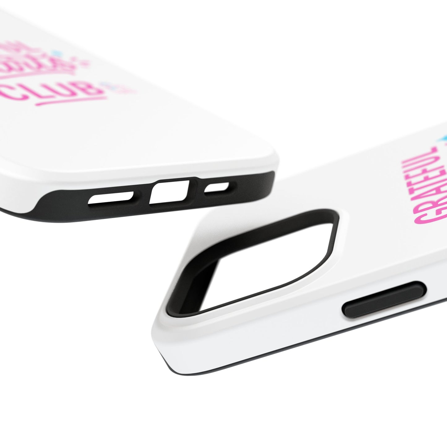 Phone Case — "Grateful Hearts Club" Impact‑Resistant Protective Case