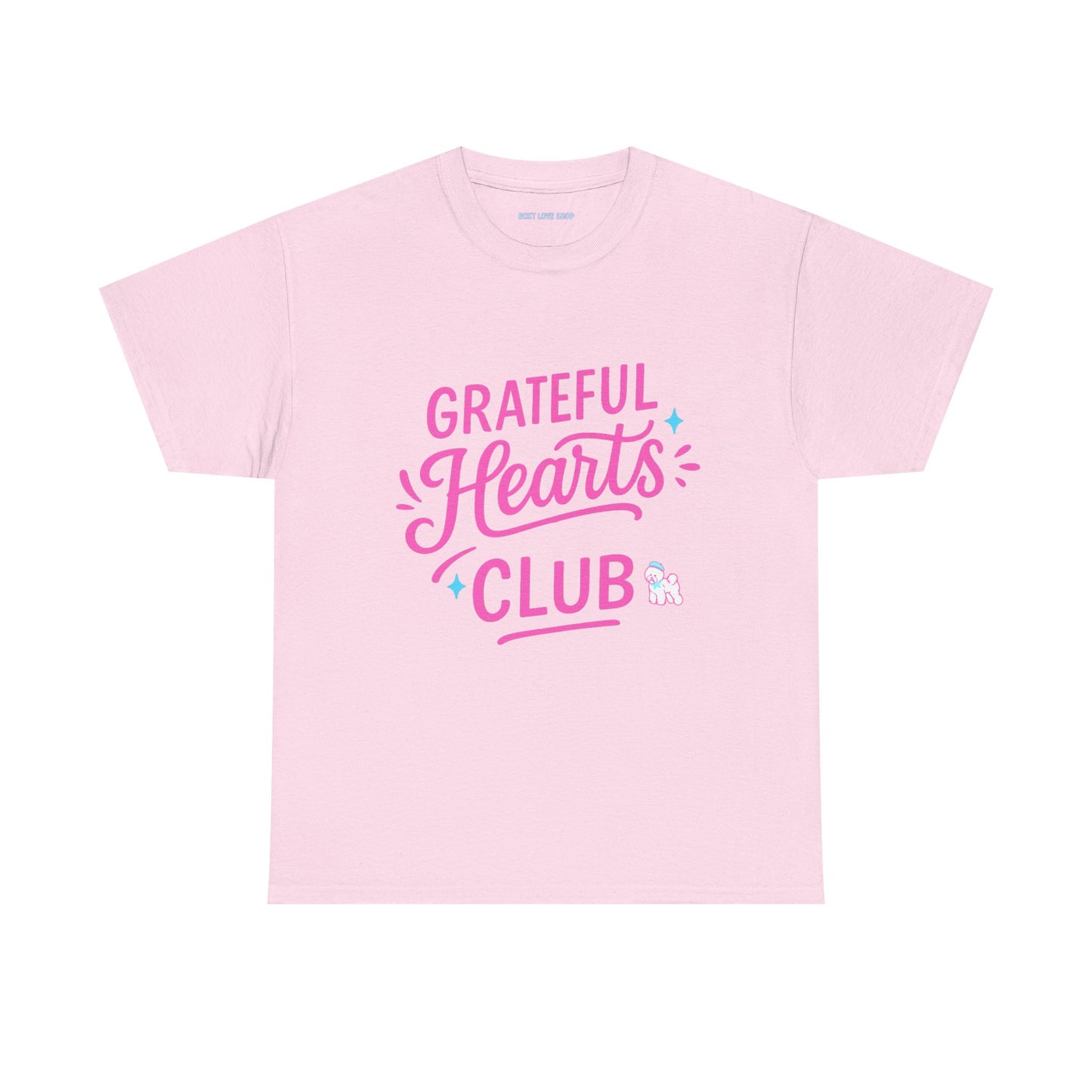Grateful Hearts Club T-Shirt — Positive Vibes Graphic Tee