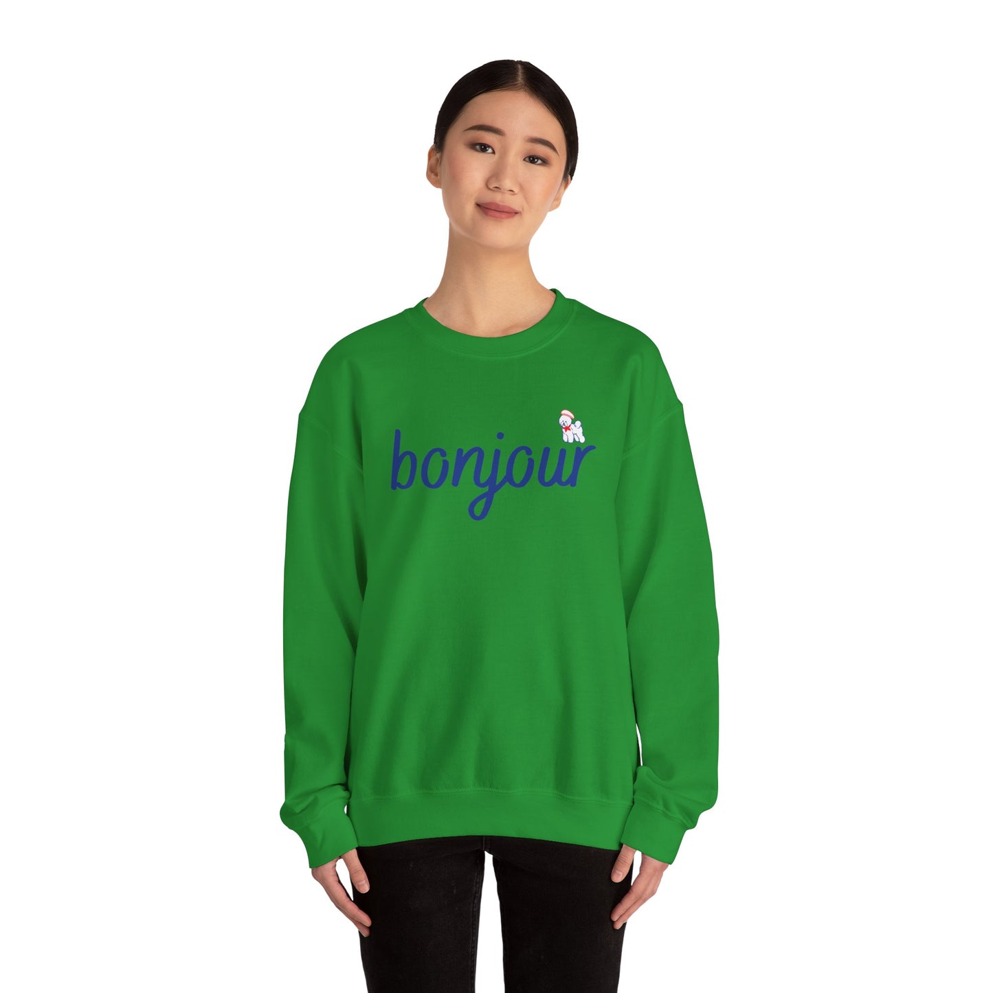 Bonjour Unisex Heavy Blend™ Crewneck Sweatshirt